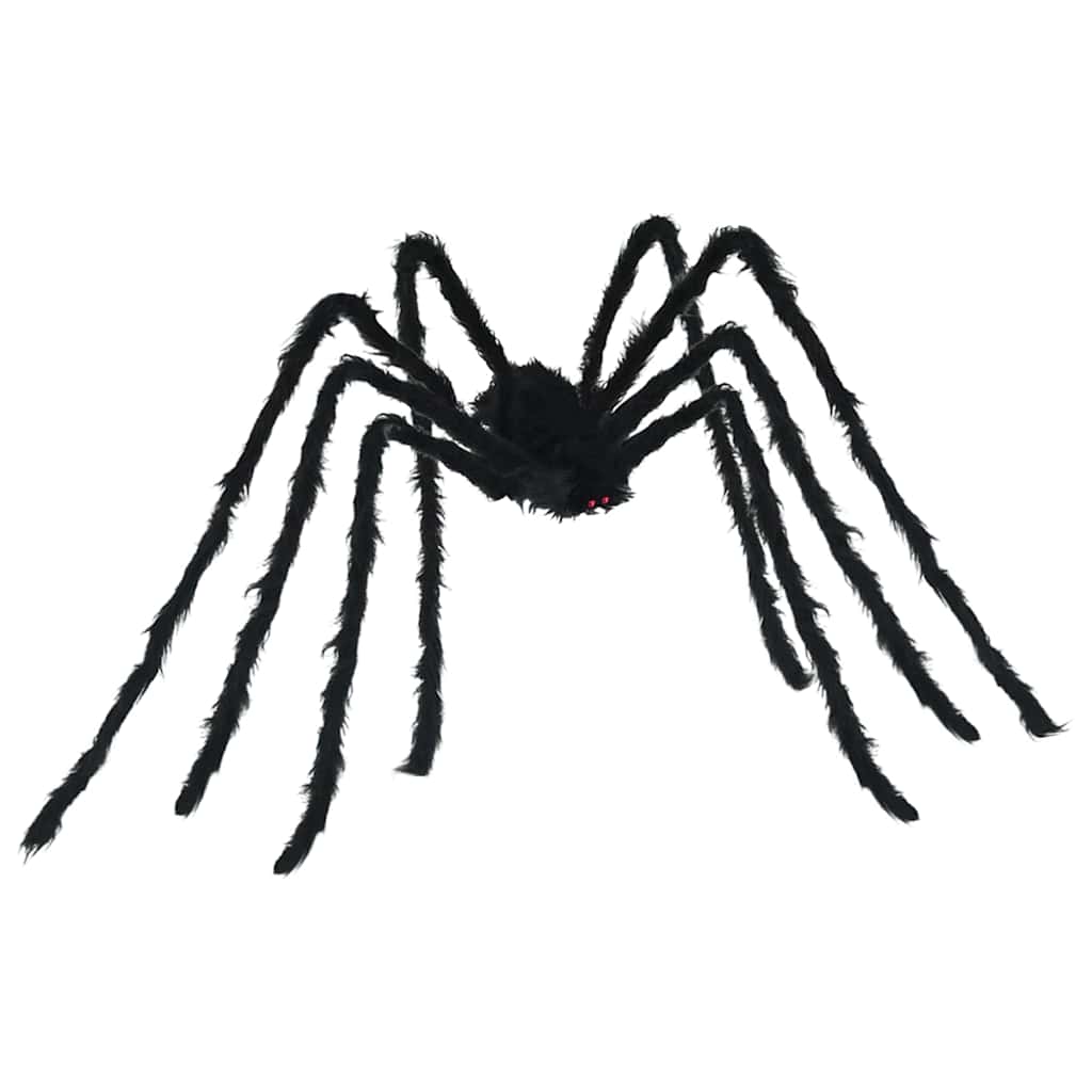 Halloween-Spinnen-Deko mit Netzen