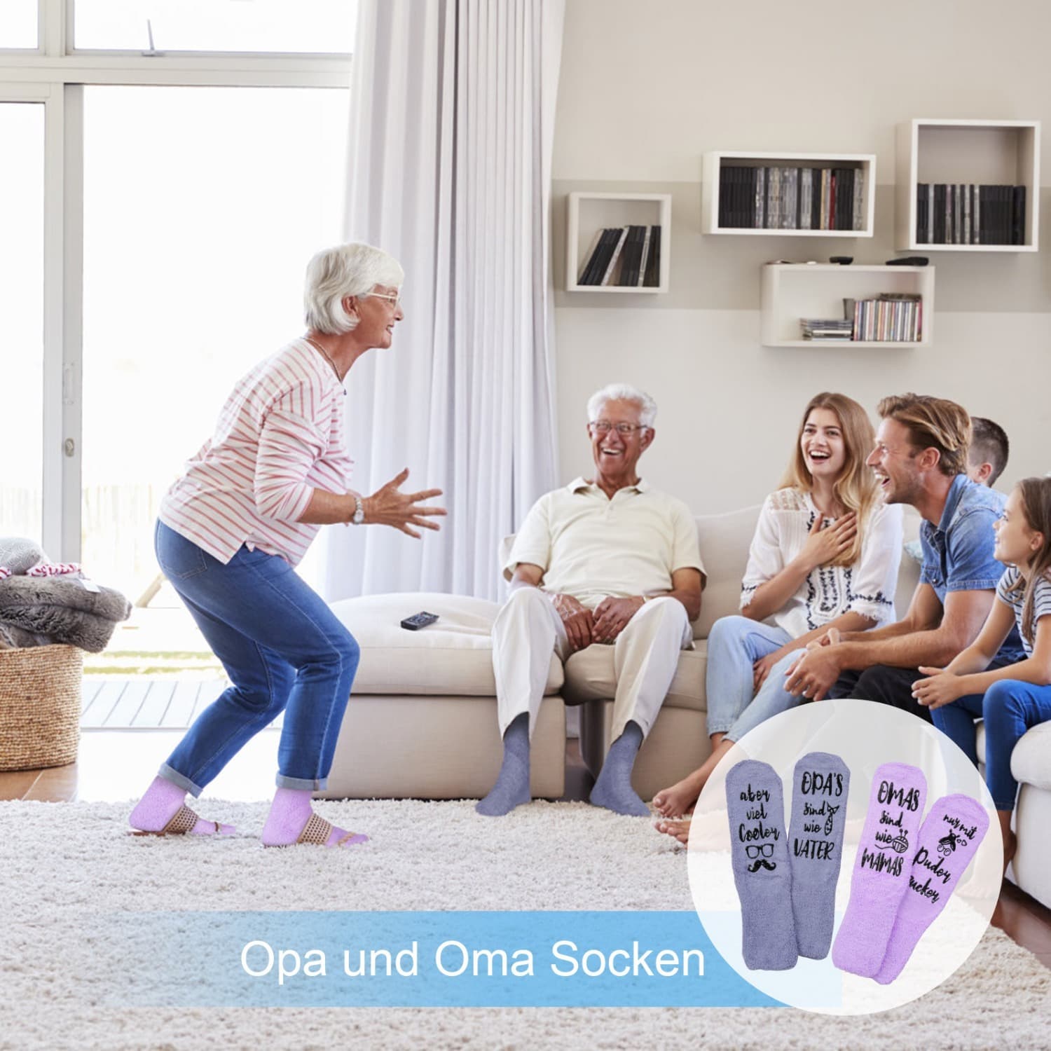 Socken-Set für Oma und Opa