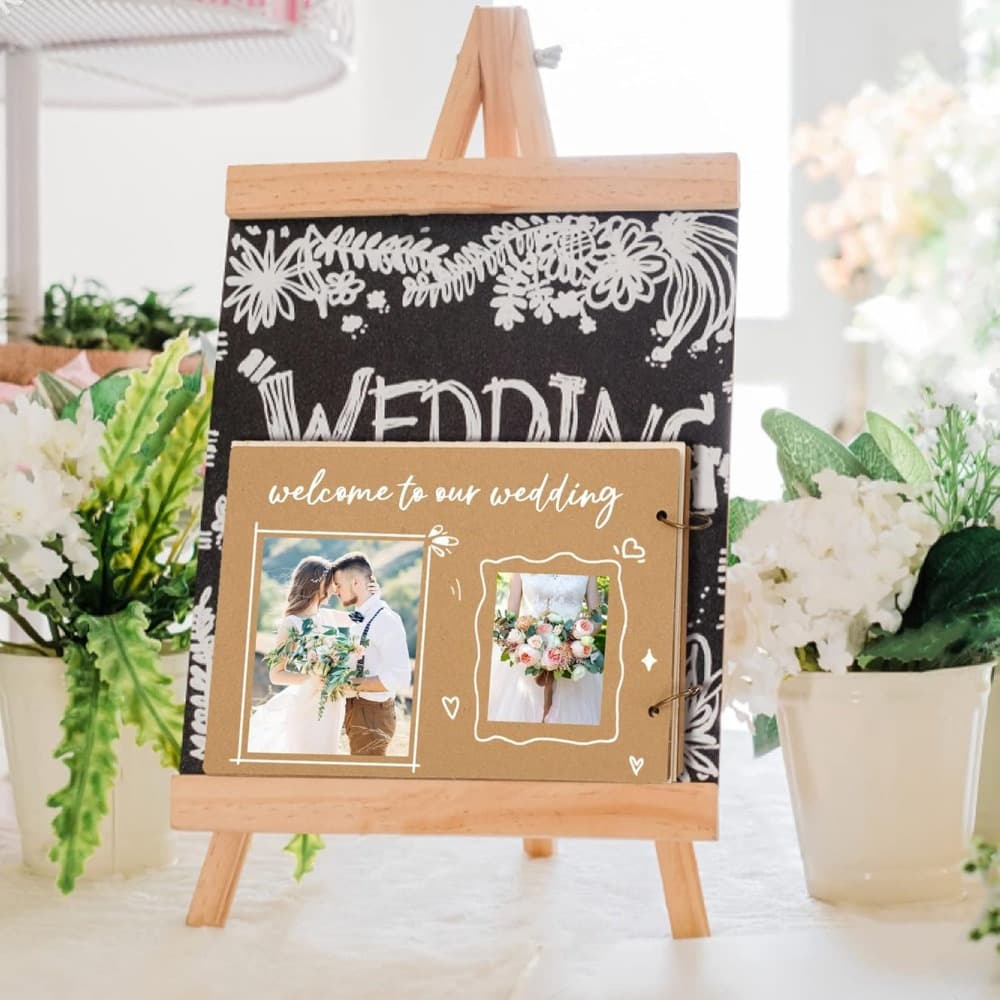 Gästebuch aus Holz zur Hochzeit