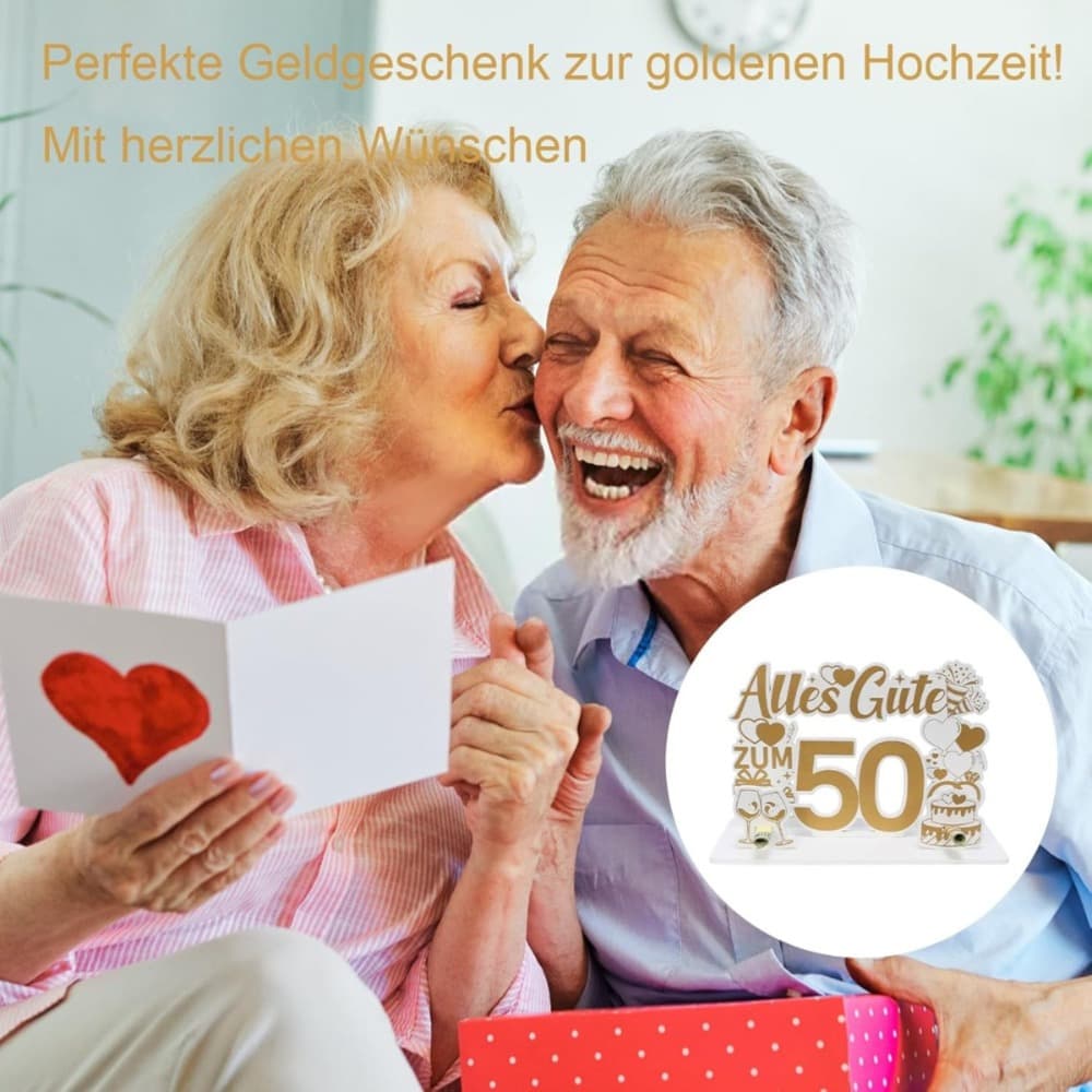 Geldgeschenk zur Goldenen Hochzeit