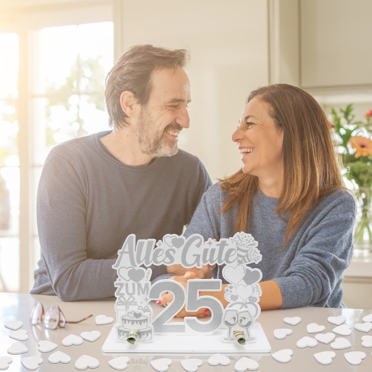 Geldgeschenk zur Silberhochzeit