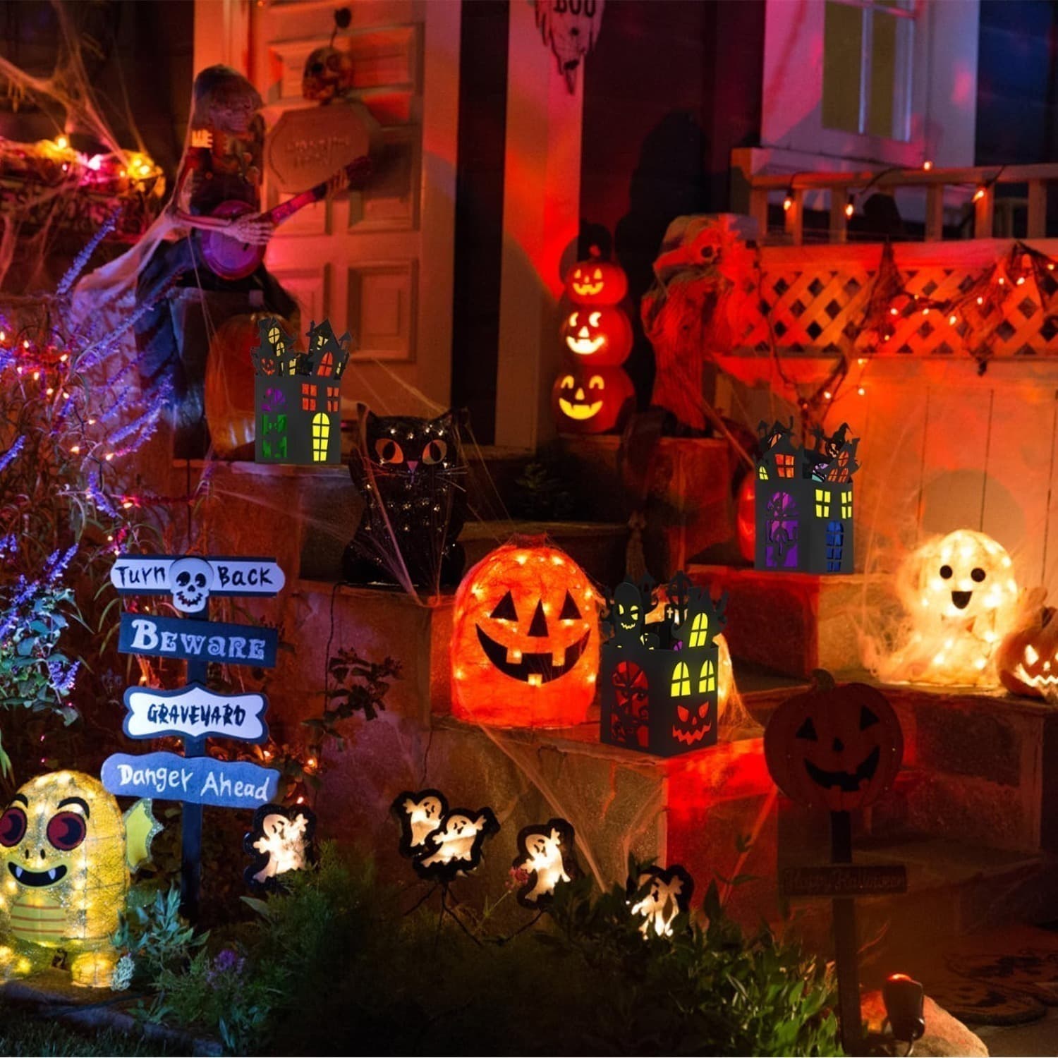Bastelset Halloween-Geisterhaus