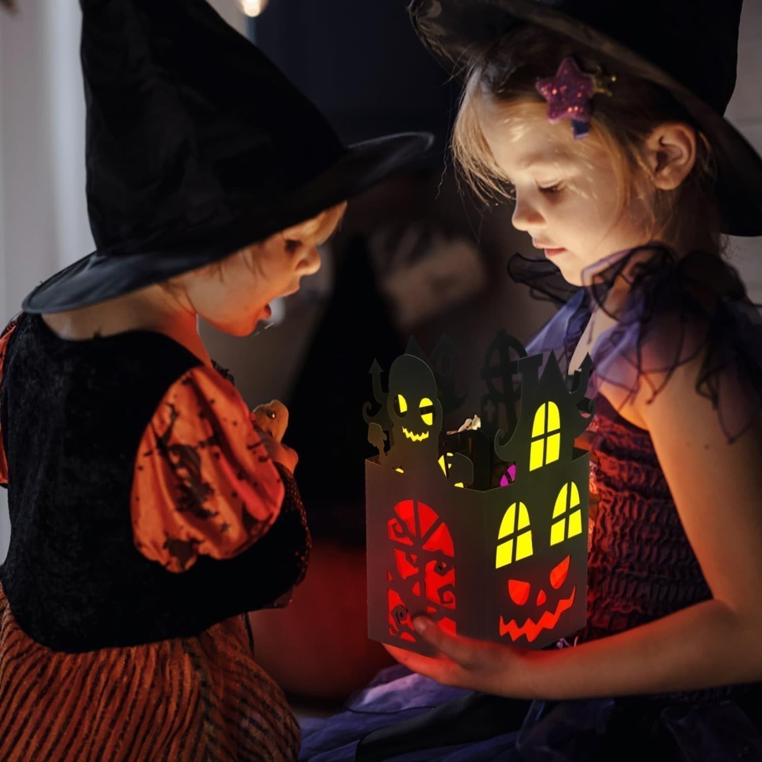 Bastelset Halloween-Geisterhaus