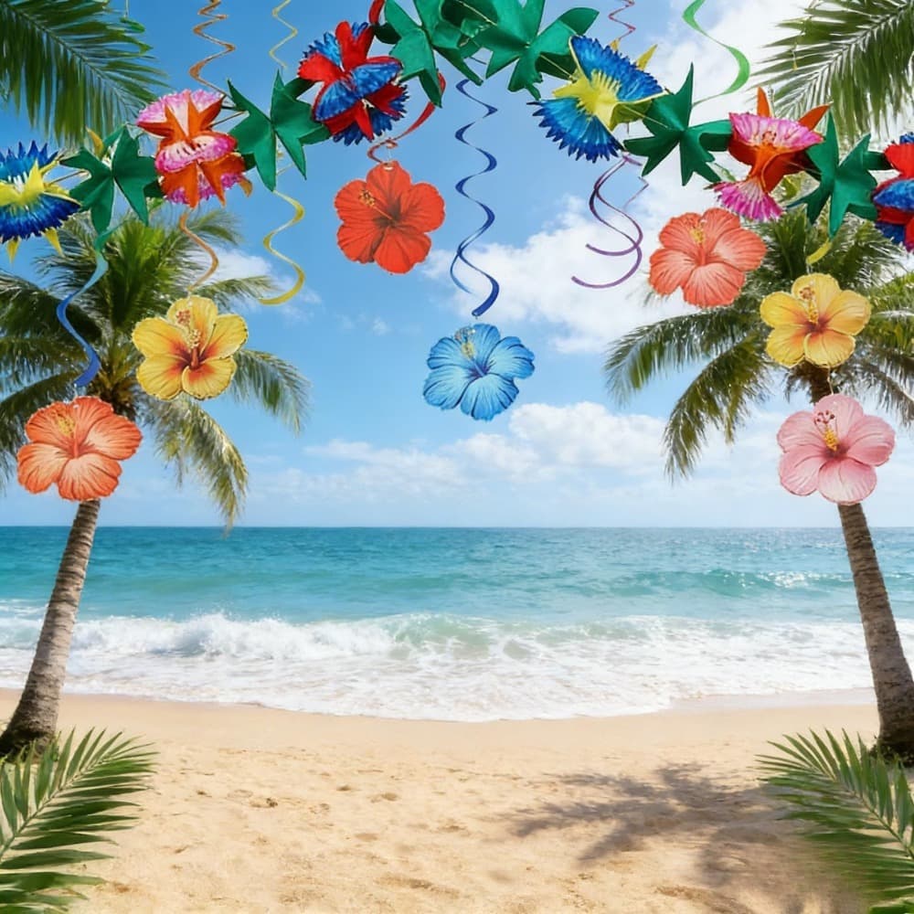 Hawaii-Deko-Blumen