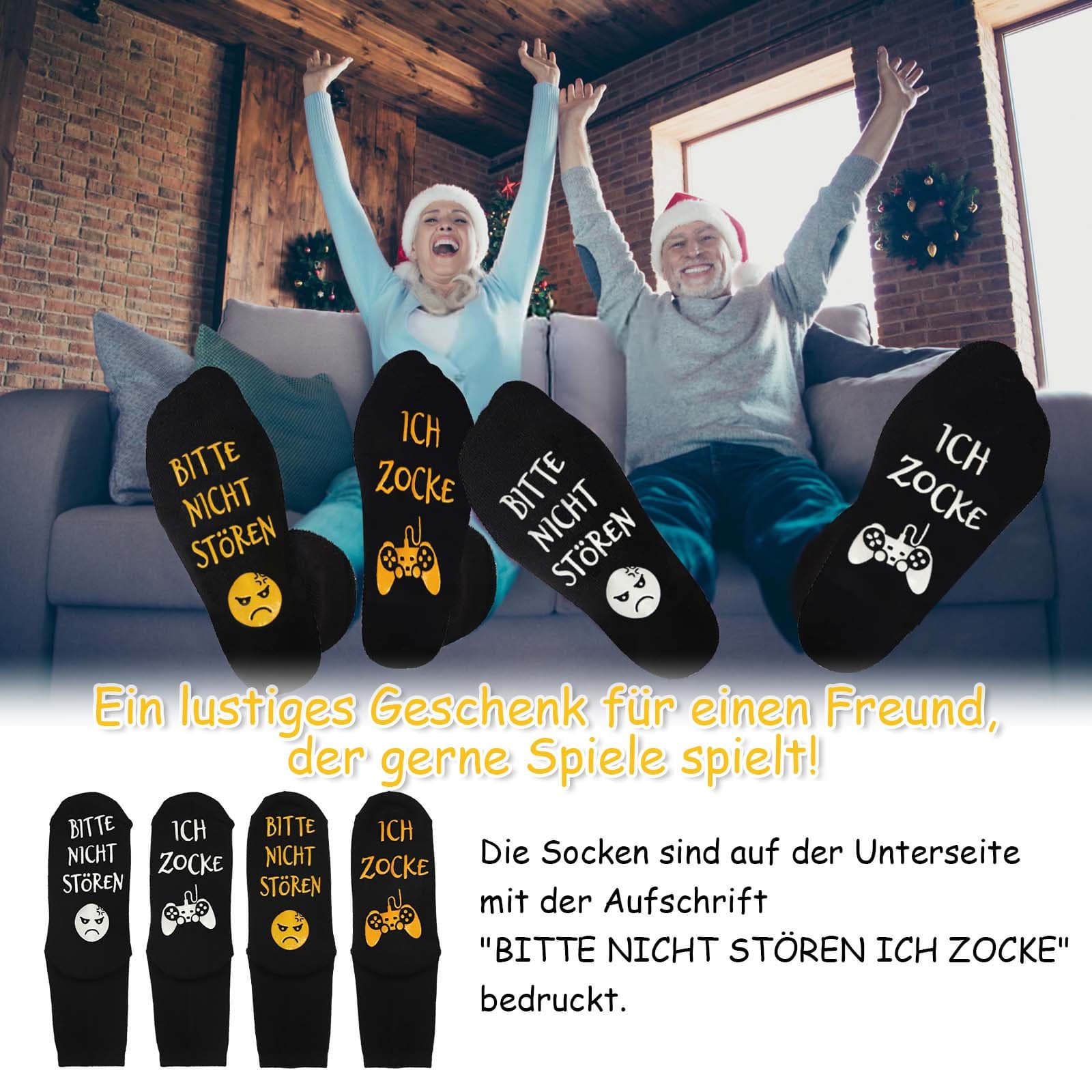 Socken „Bitte nicht stören“