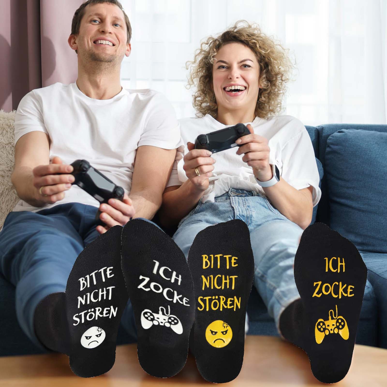 Socken „Bitte nicht stören“
