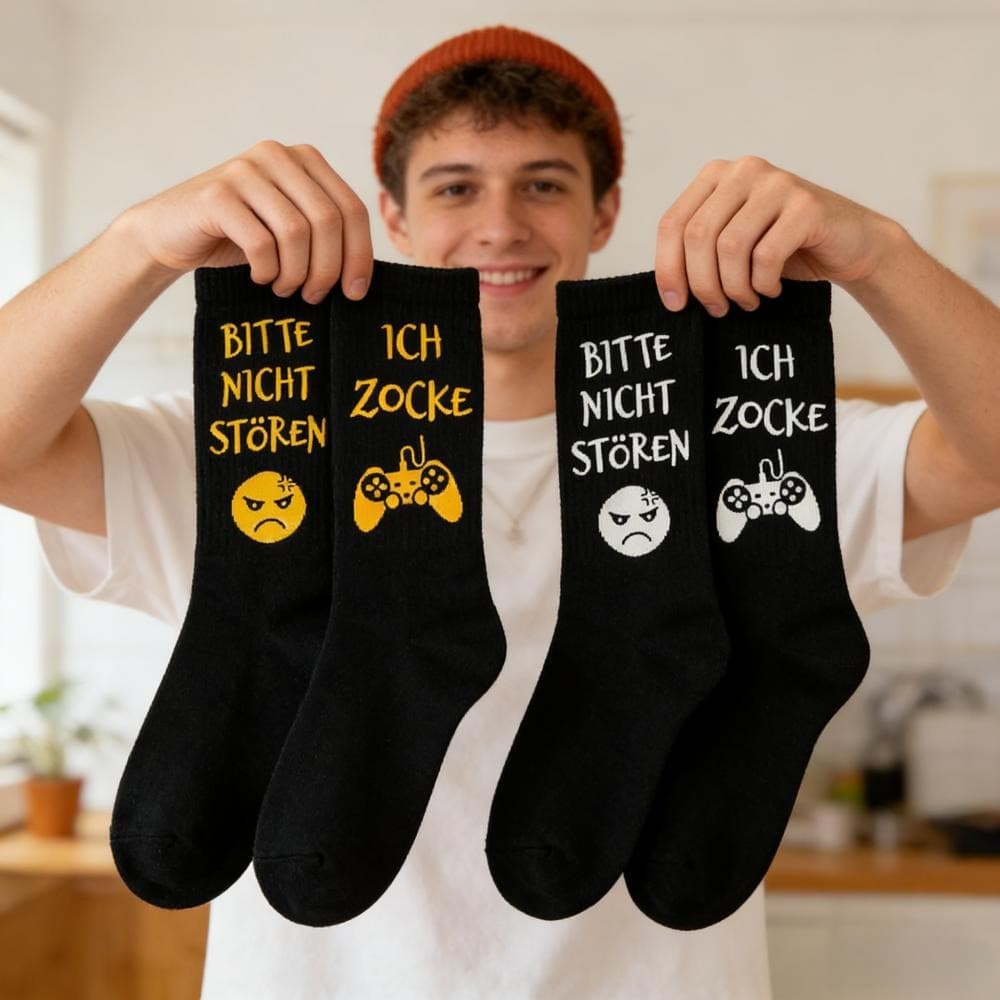 Socken „Bitte nicht stören“