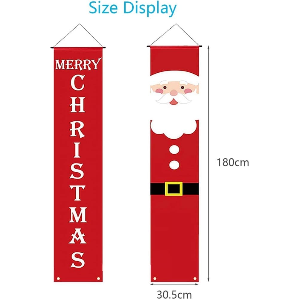 Weihnachtsbanner mit Schneemann