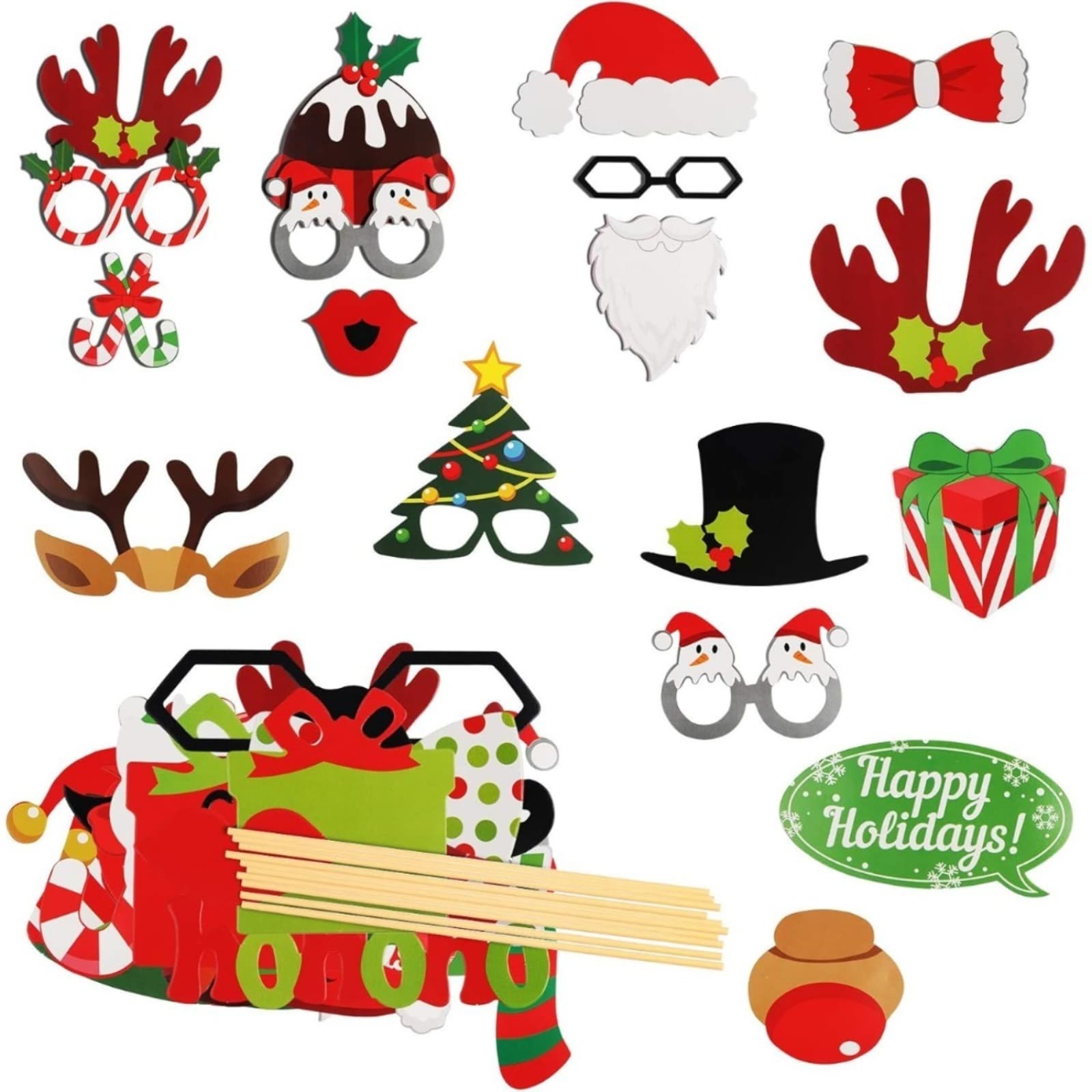 Fotobox-Set für Weihnachten