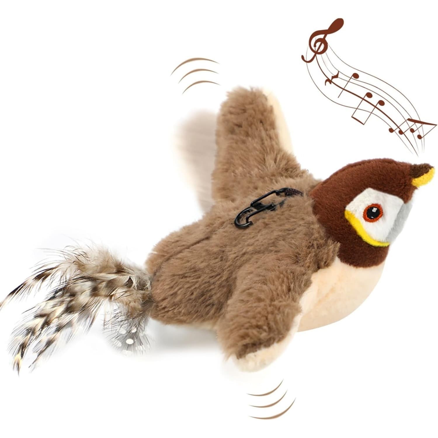 Elektrisches Katzenspielzeug Vogel