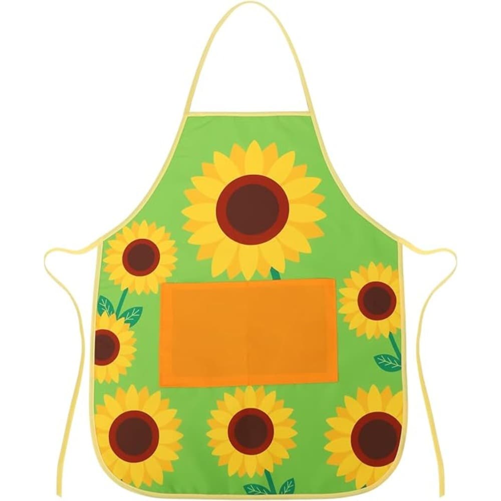 Gartenschürze mit Sonnenblumen