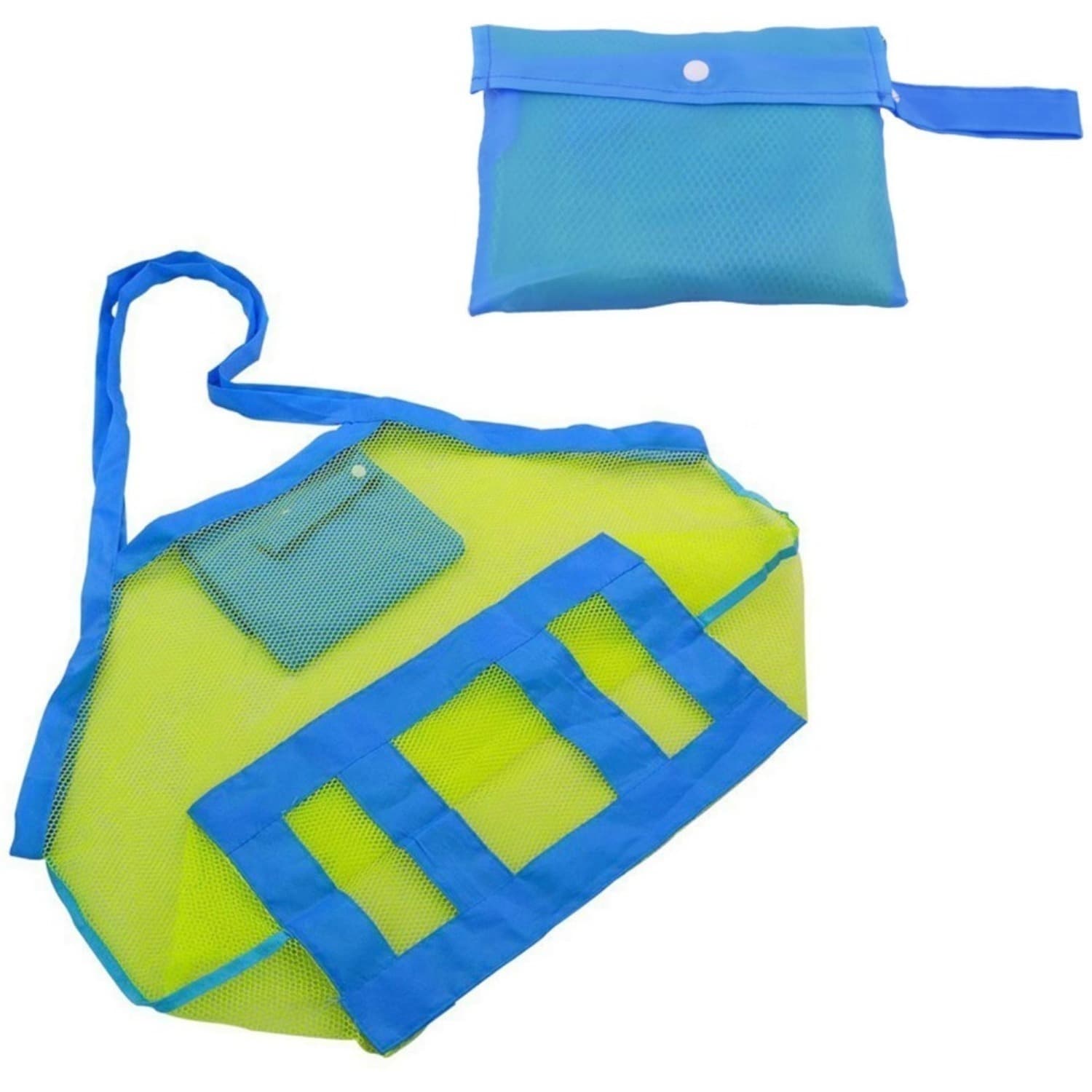 Strandtasche aus Netz