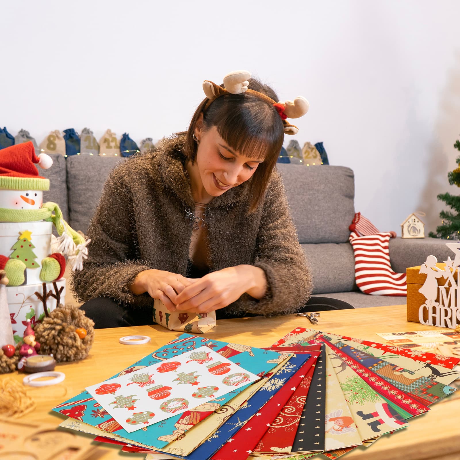 Weihnachts-Geschenkpapier