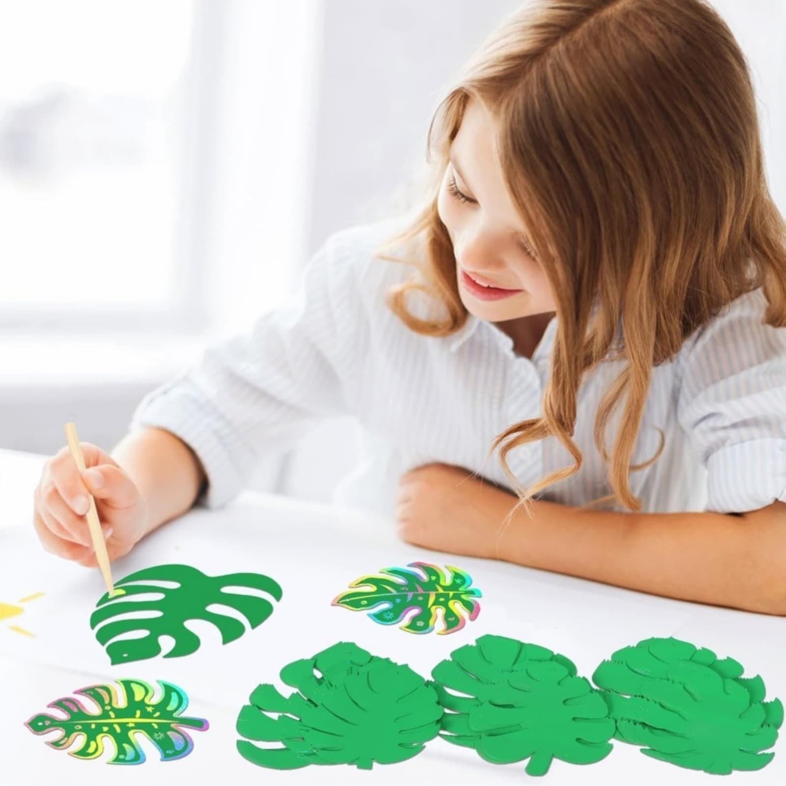 Scrapbooking-Papiere Palmenblätter