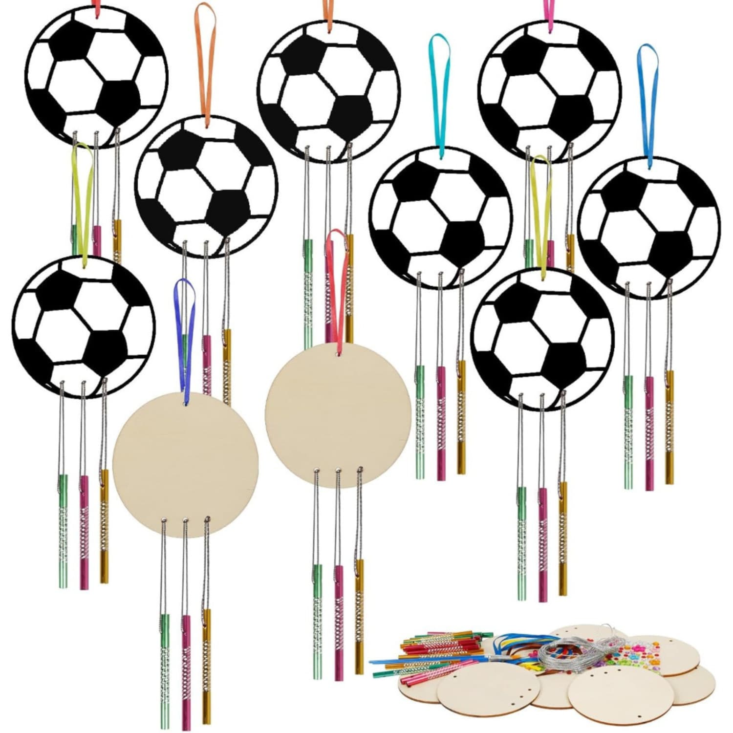 Bastelset Fußball-Windspiel
