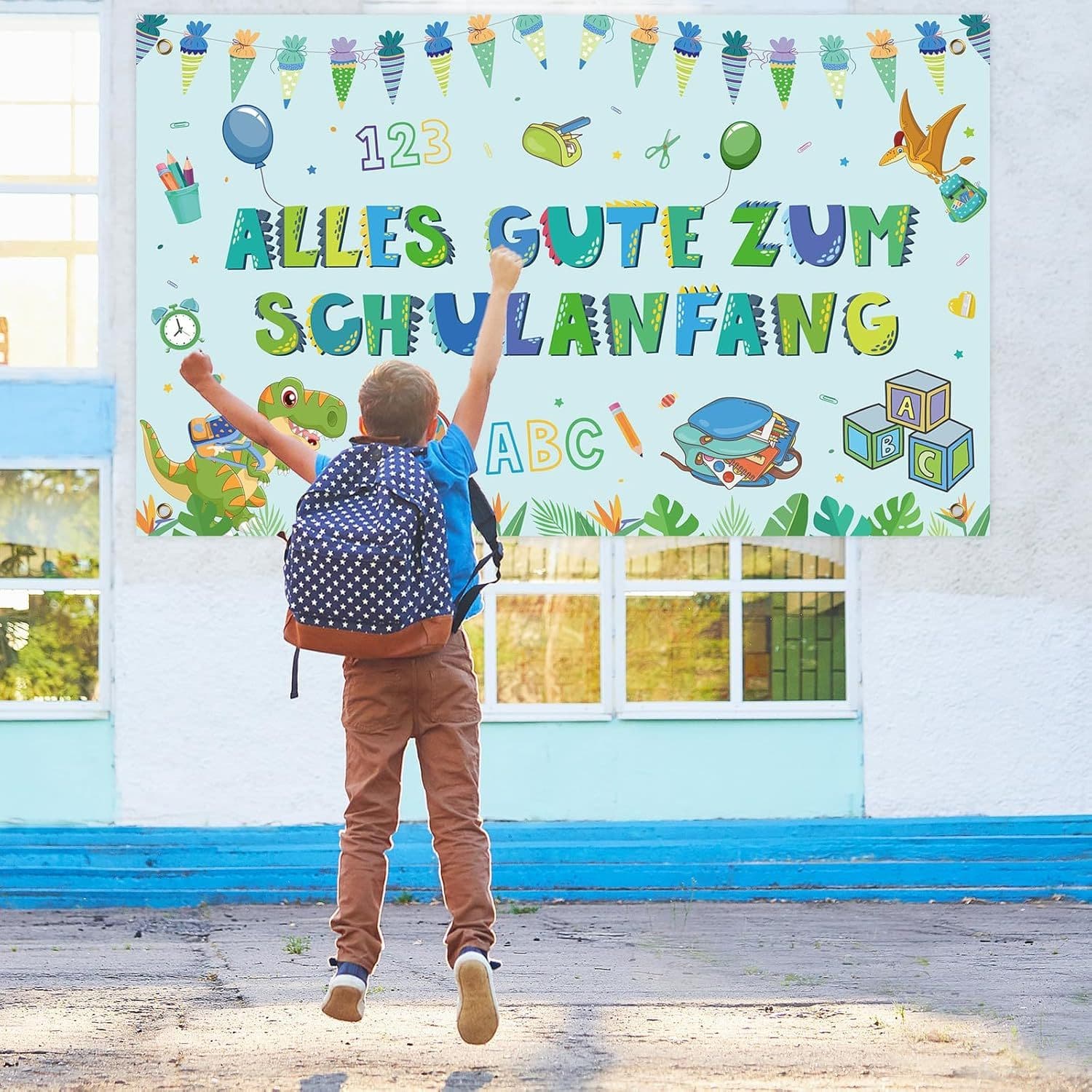 Banner zum Schulanfang
