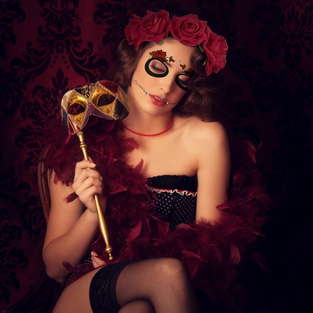 Haarreif Día de los Muertos