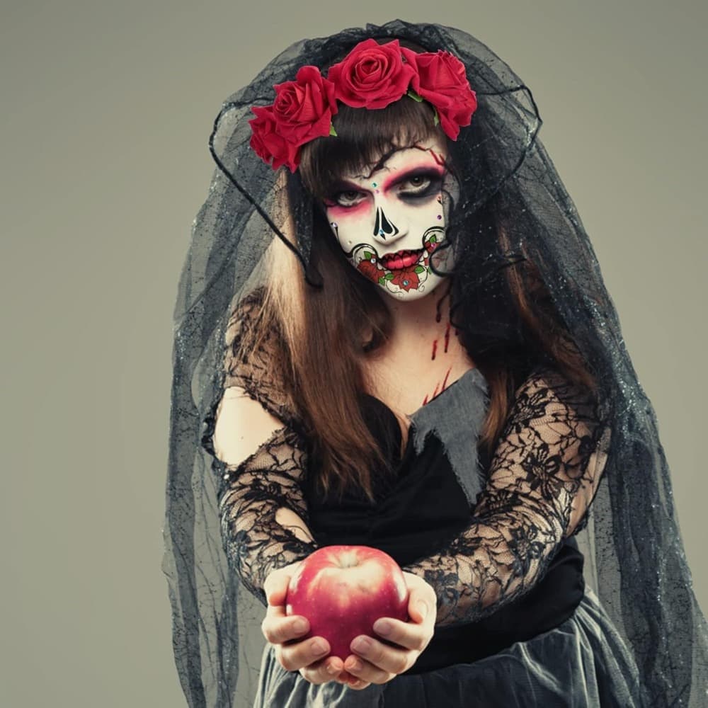Haarreif Día de los Muertos