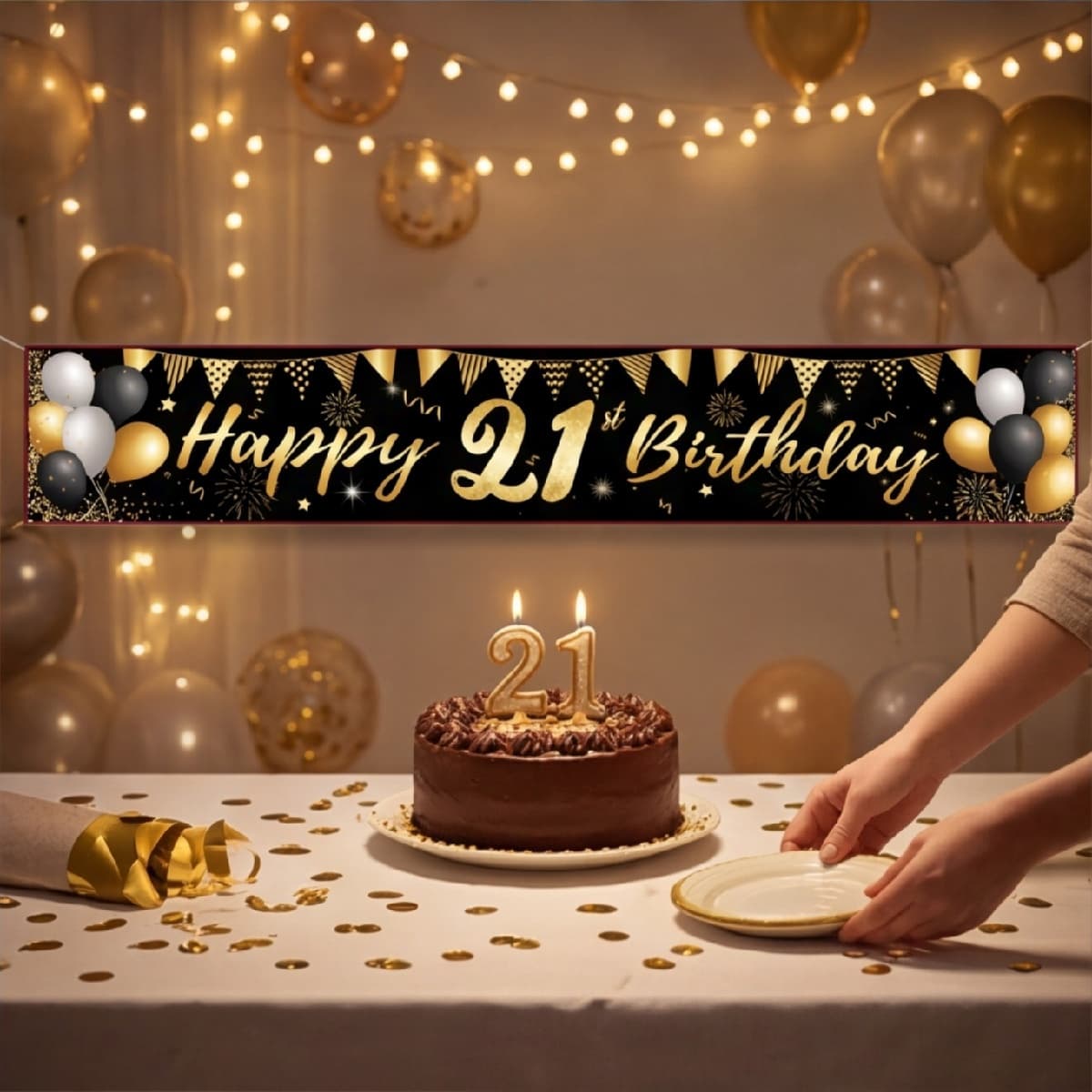 Banner zum 21. Geburtstag
