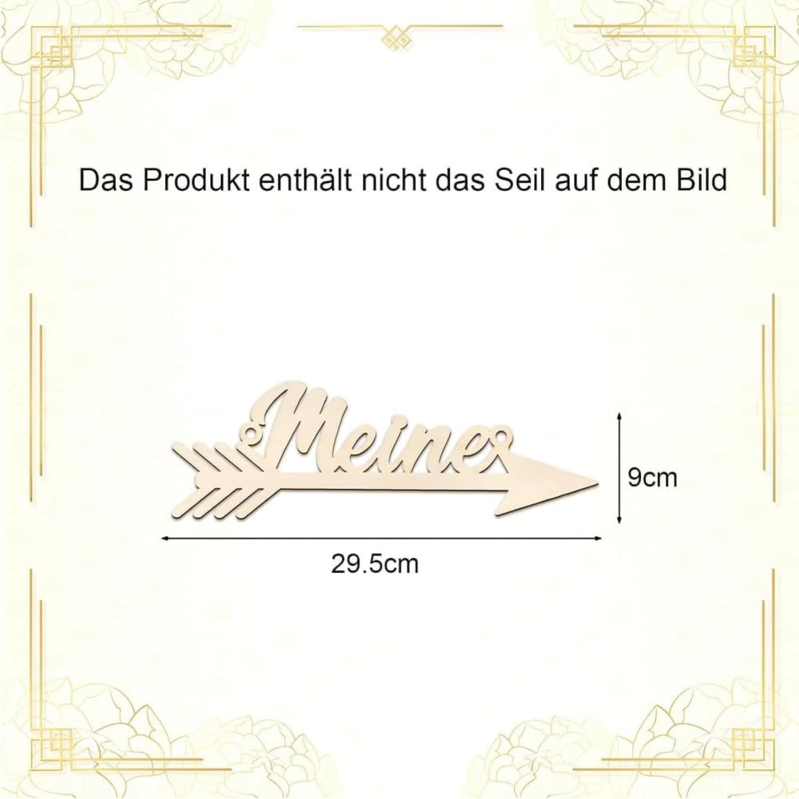 Stuhlschilder aus Holz