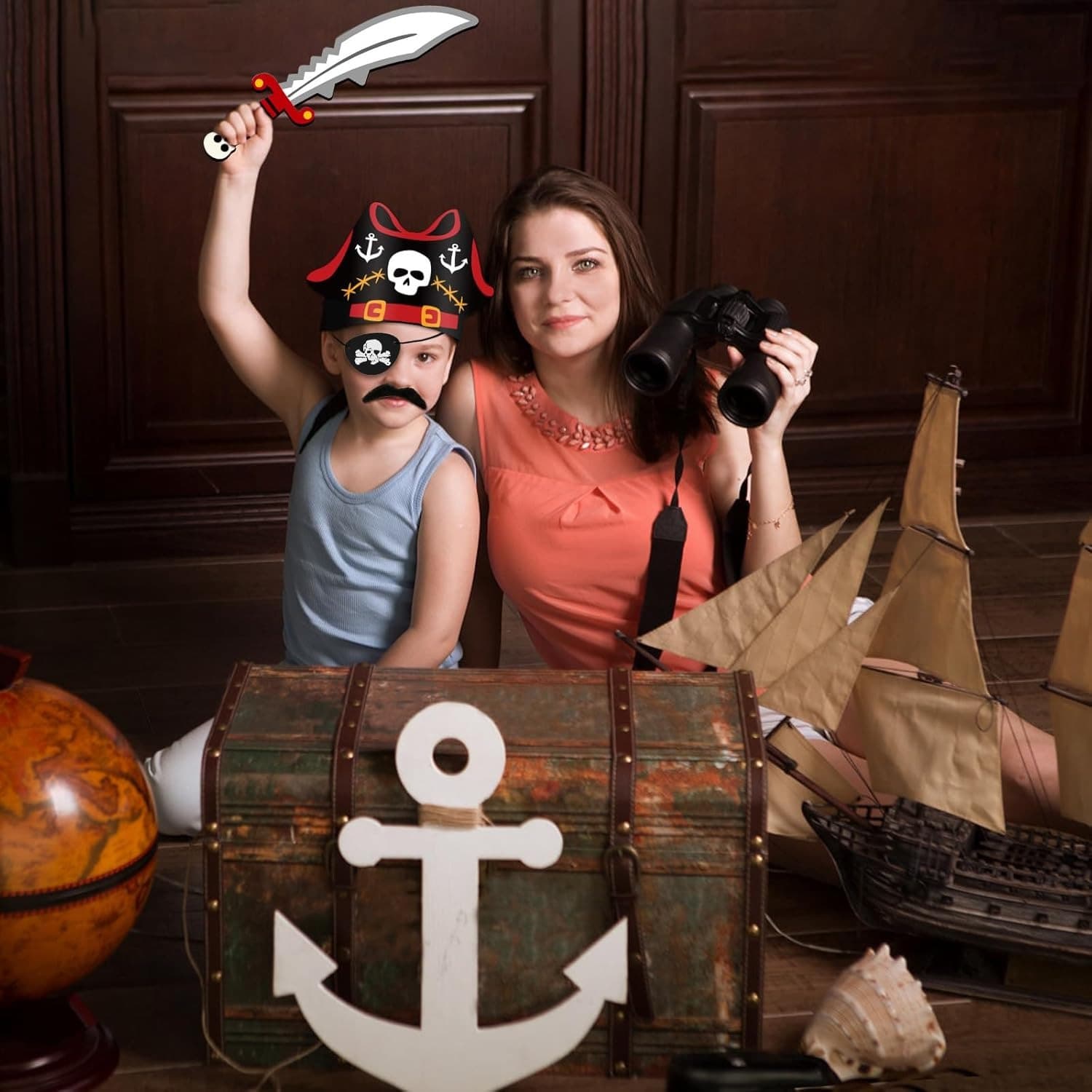 Bastelset Piratenhüte