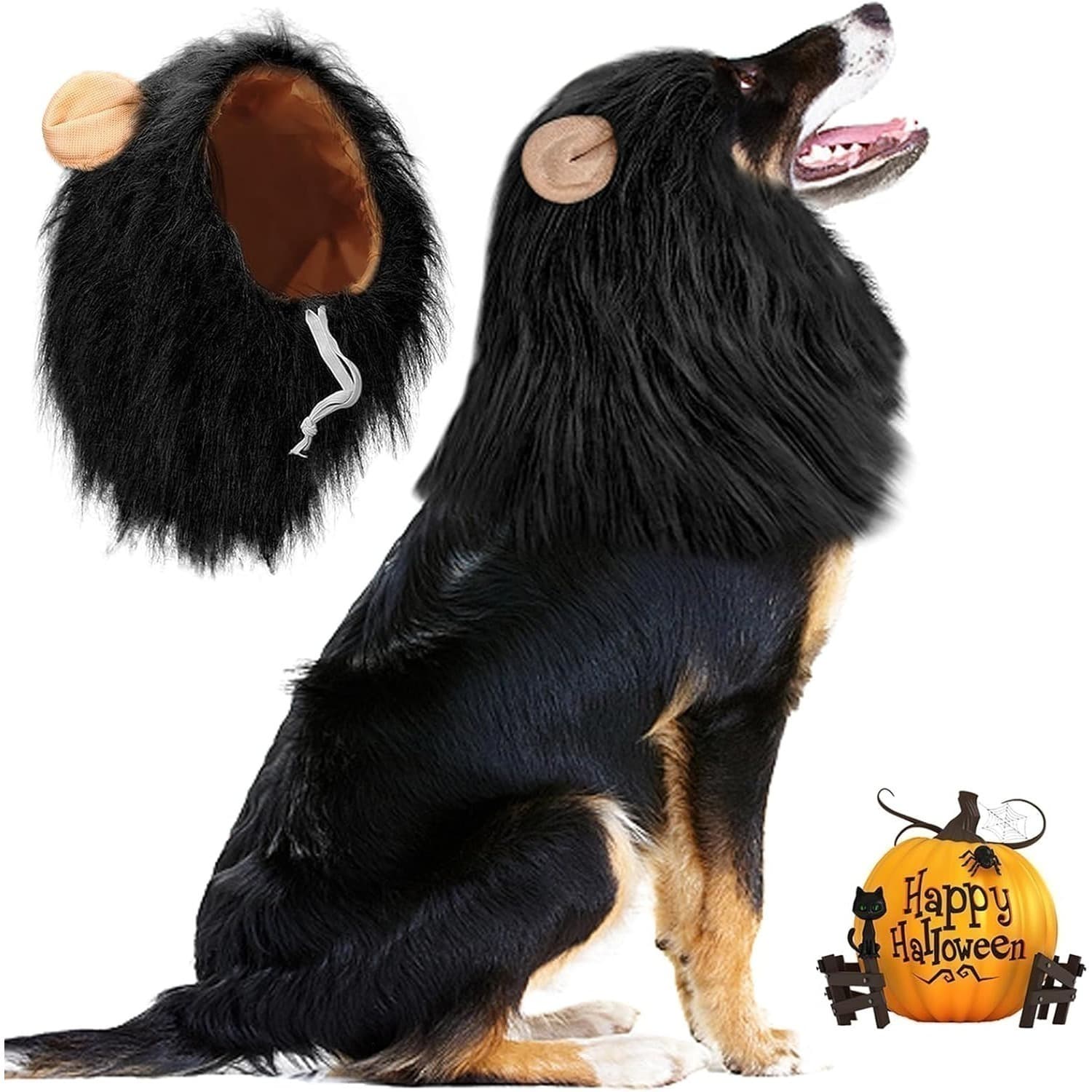 Hundekostüm Löwenmähne, verstellbar