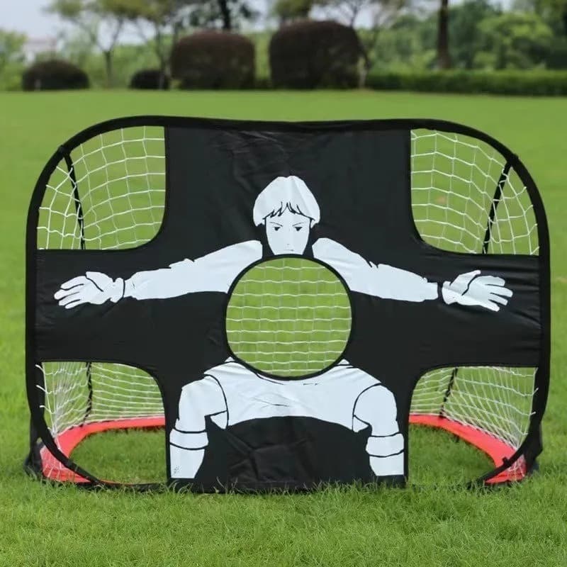 Faltbares Fußballtor aus Nylon