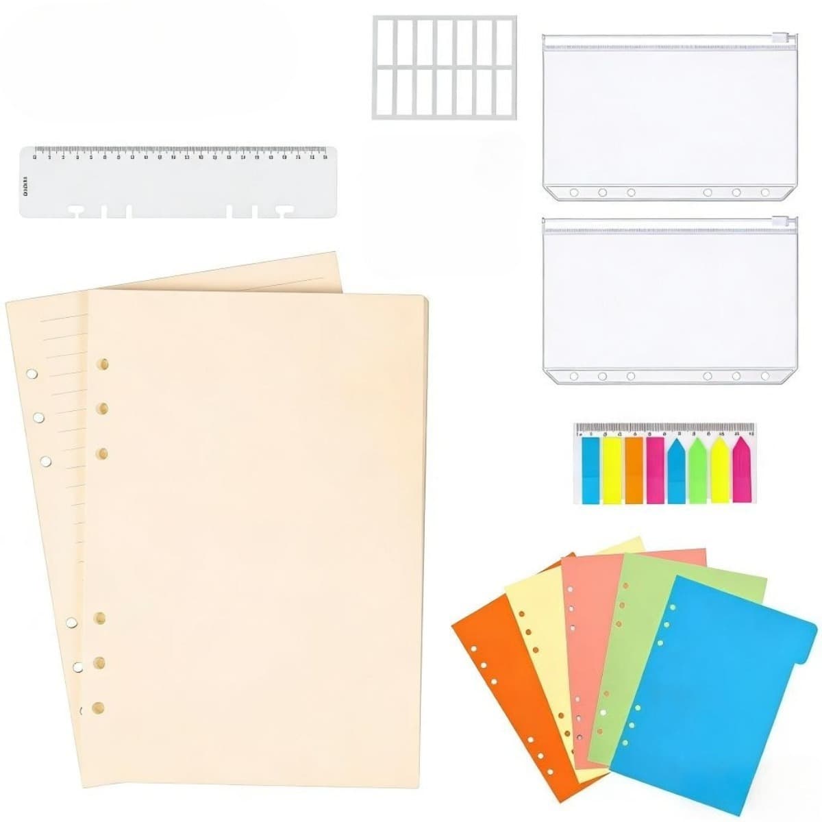 A5-Organizer-Set mit Papier