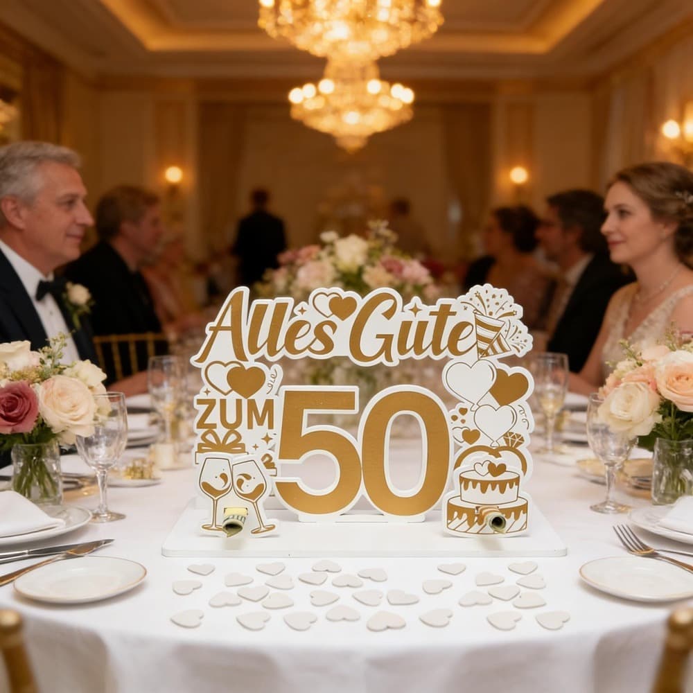 Geldgeschenk zur Goldenen Hochzeit