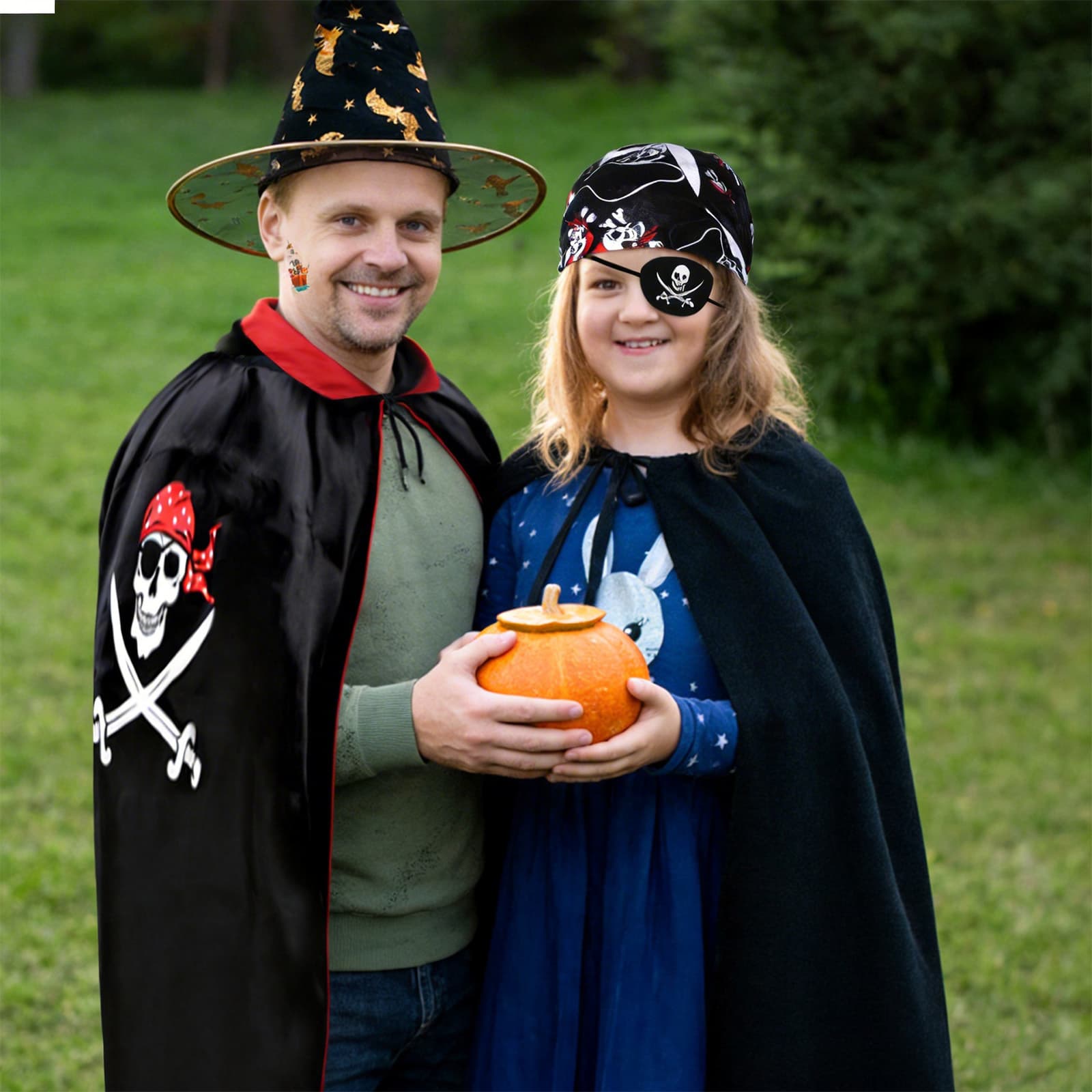 Piraten-Kostüm mit Augenklappe
