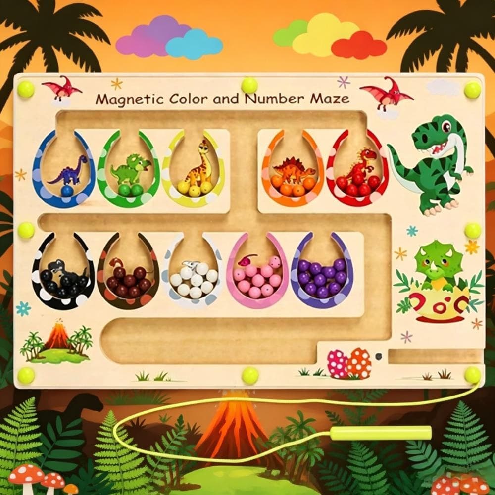 Magnet-Labyrinth-Spiel