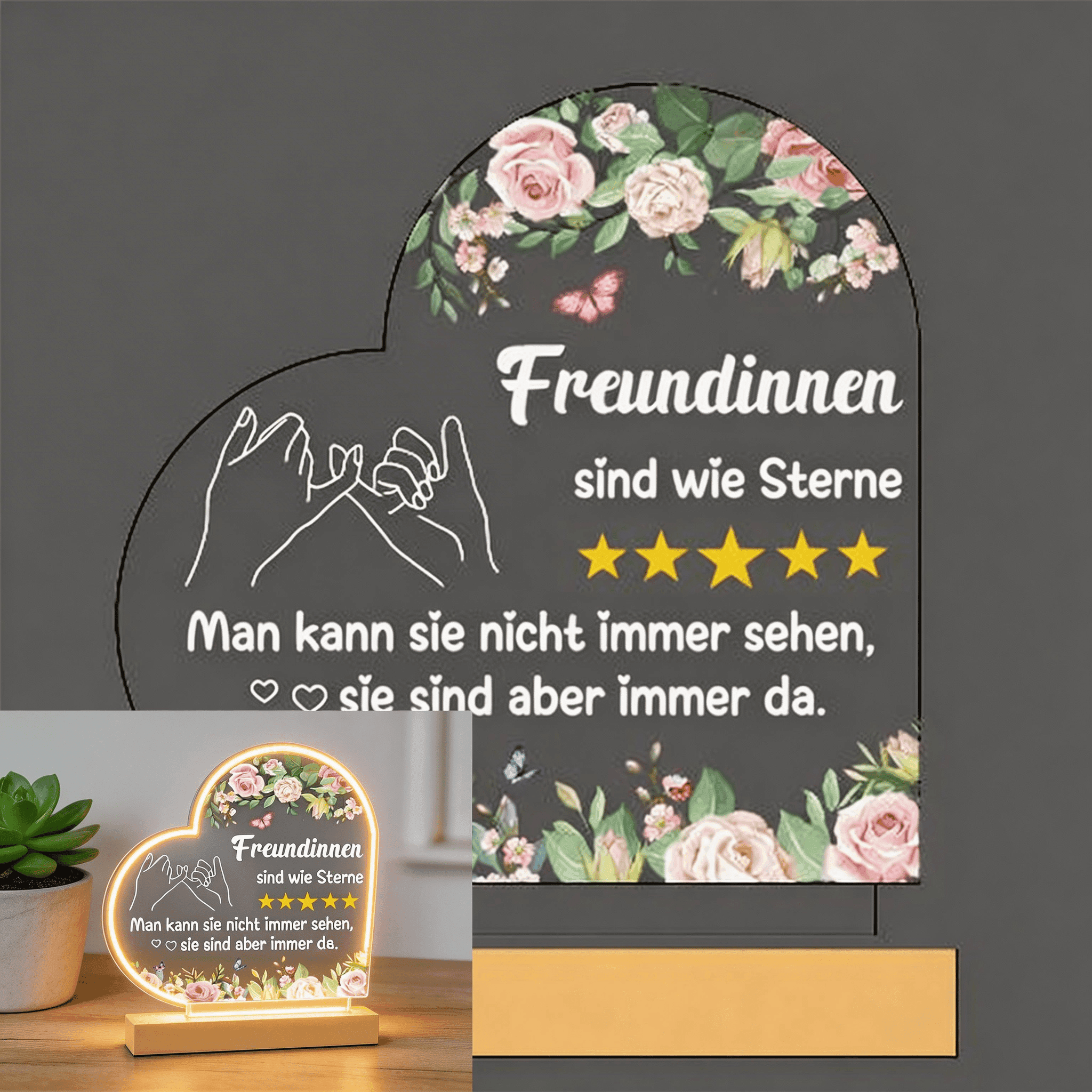 Deko-Figur als Freundschaftsgeschenk