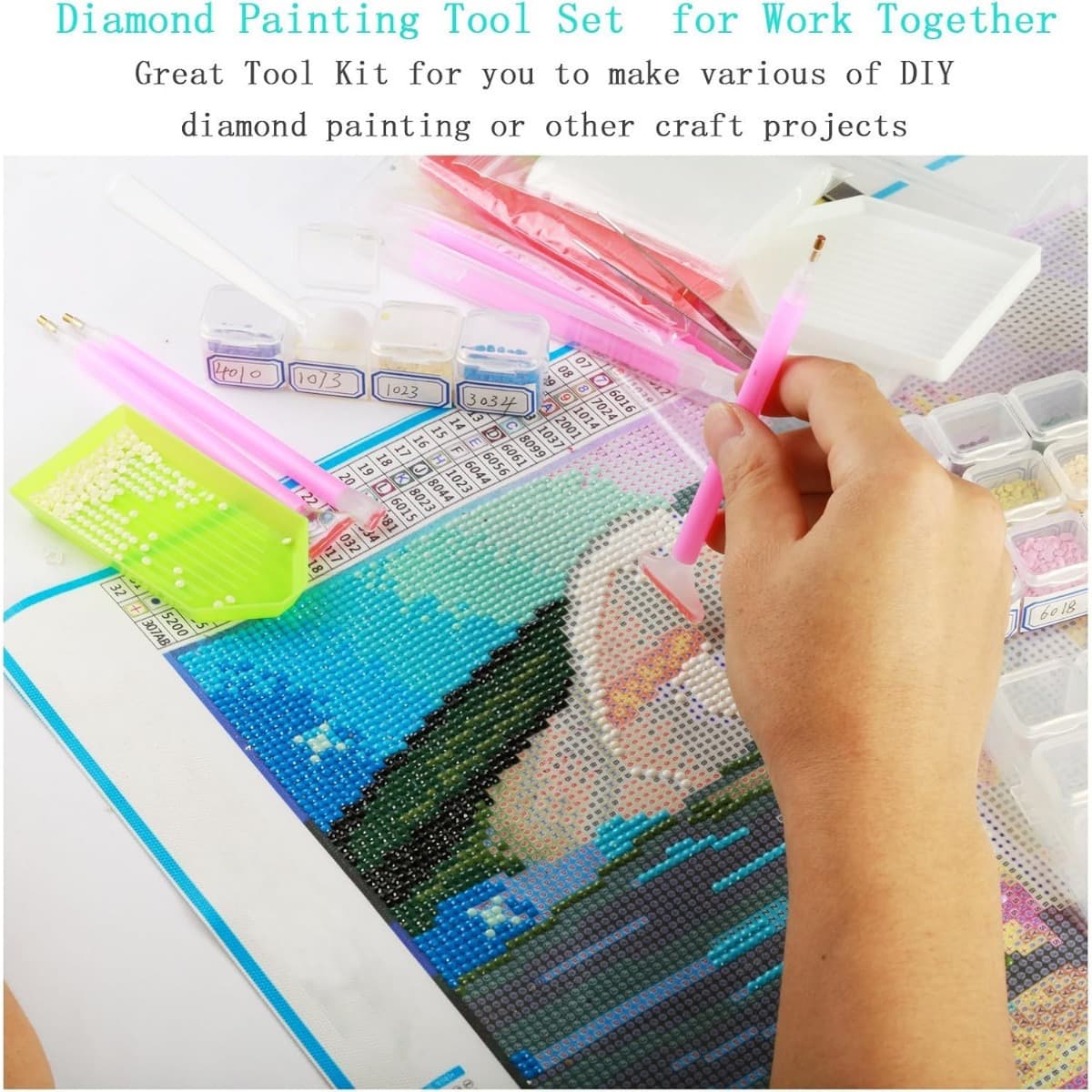 Diamond-Painting-Zubehörset