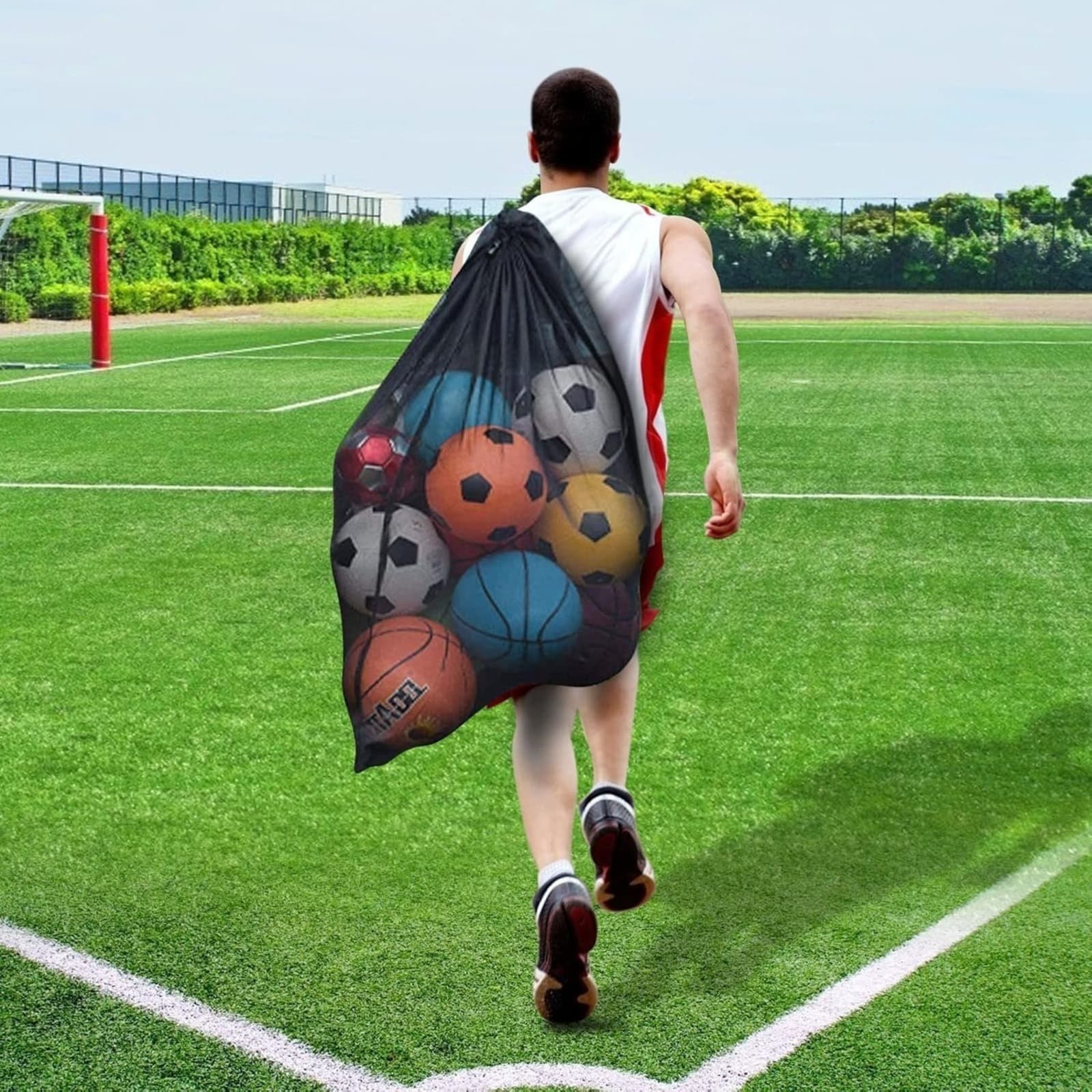 Balltasche aus Netz