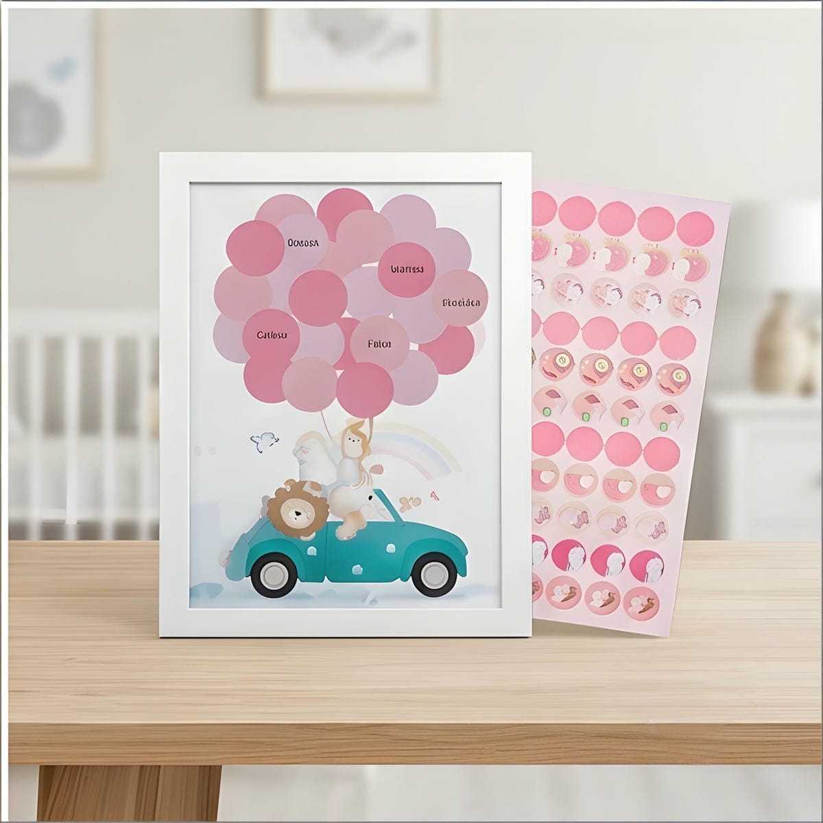 Ballon-Sticker-Set