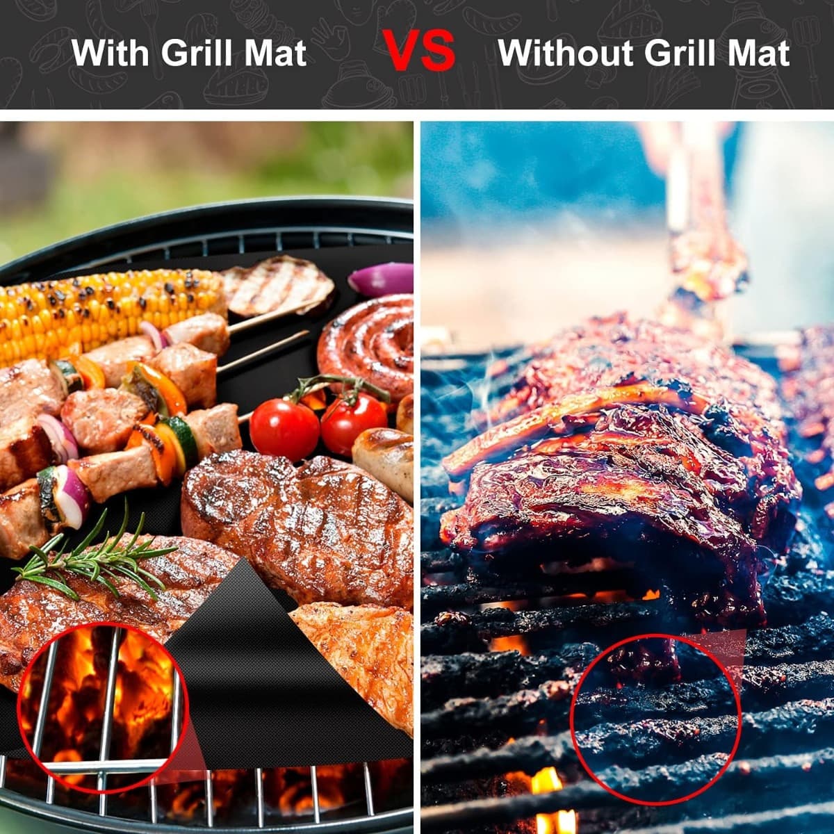 Grillmatten-Set