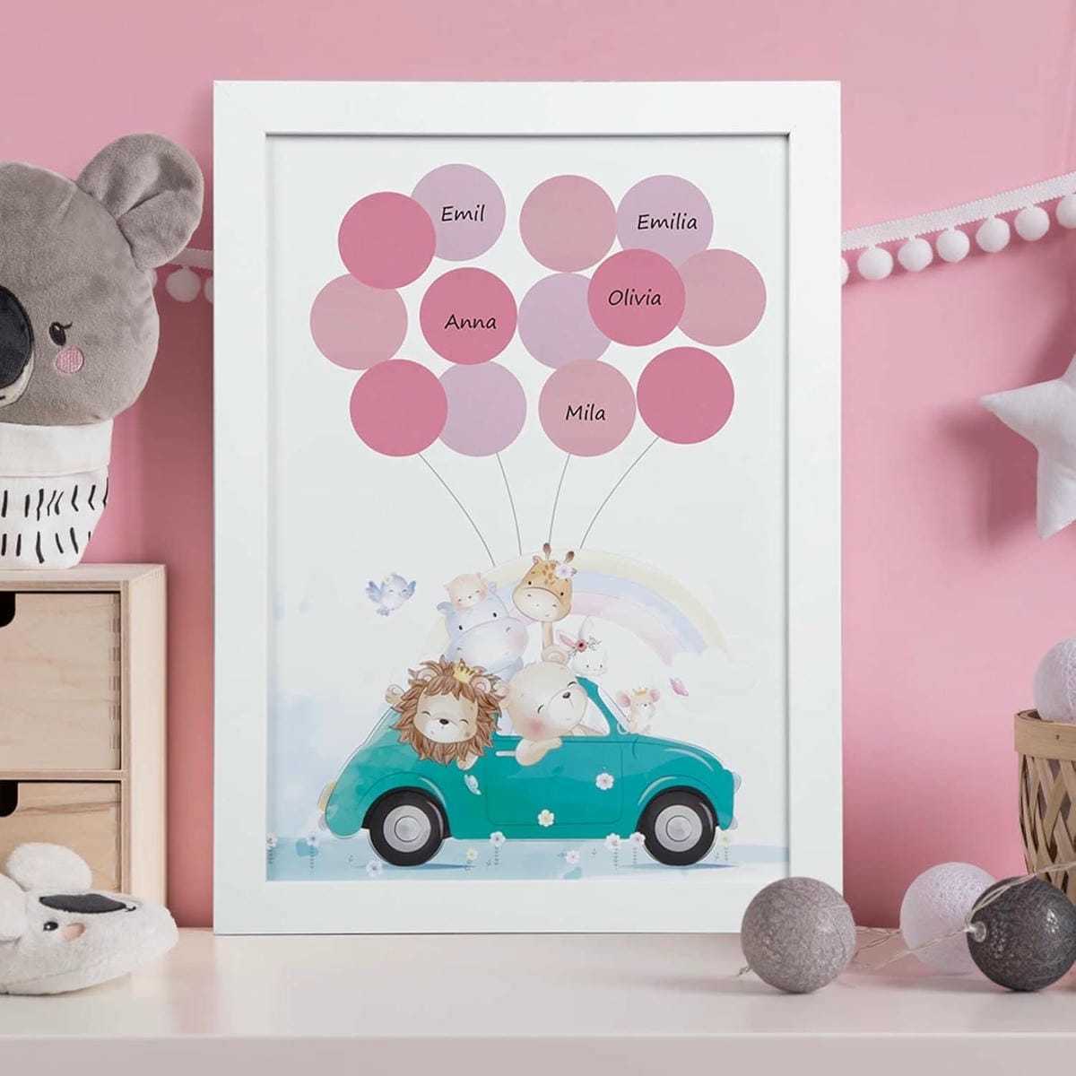 Ballon-Sticker-Set