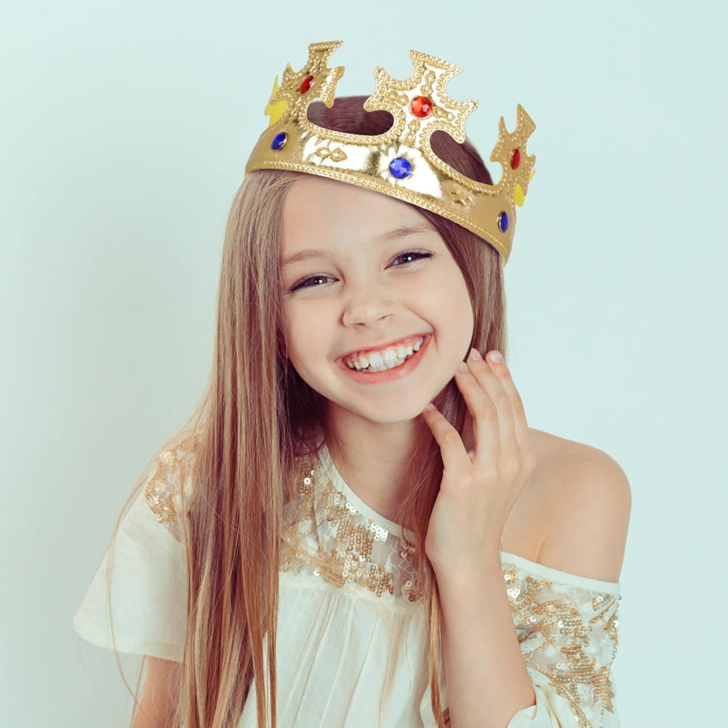 Kronen-Set in Gold