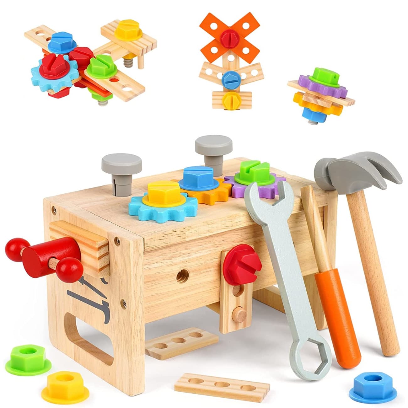Werkzeug-Set aus Holz