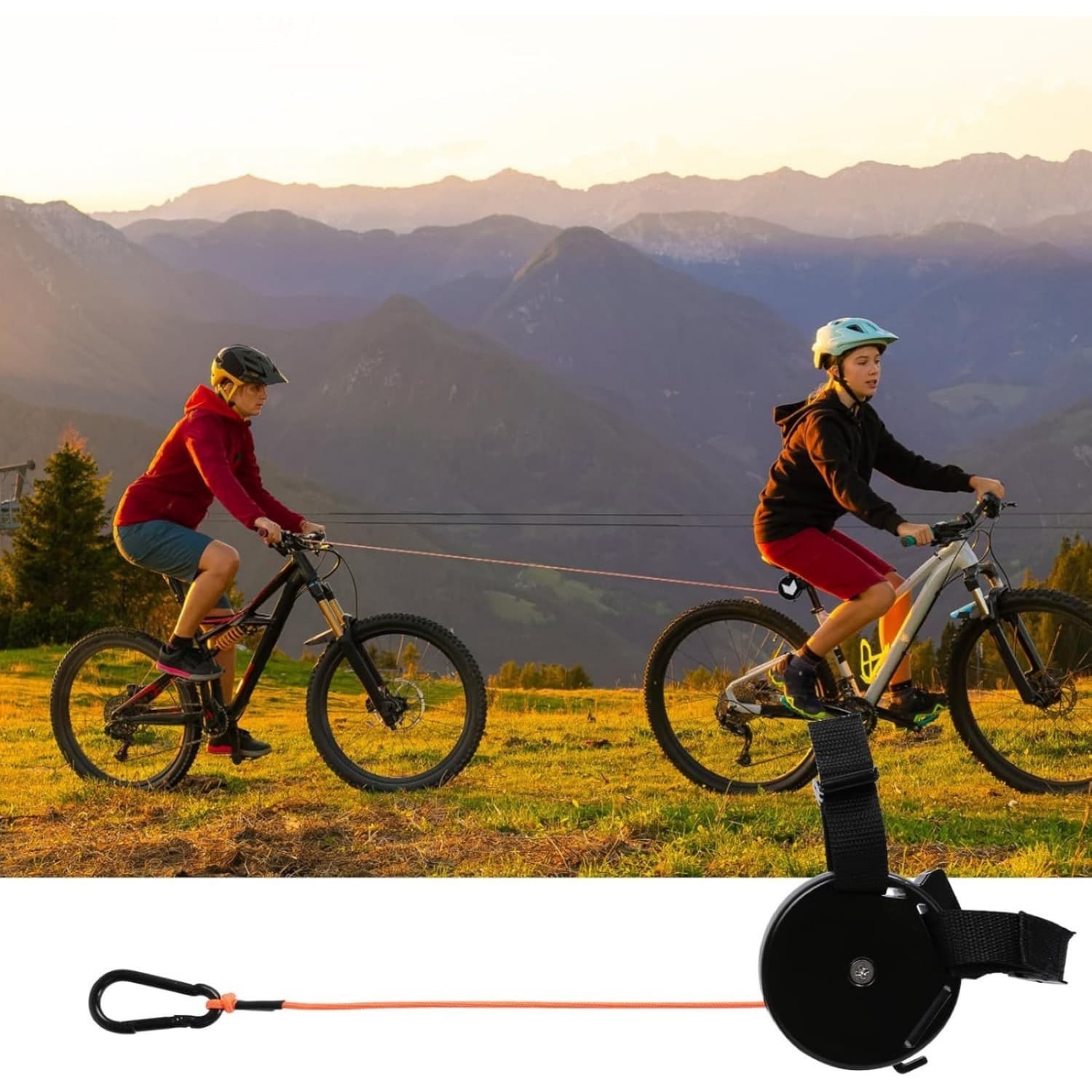 Fahrrad-Abschleppseil