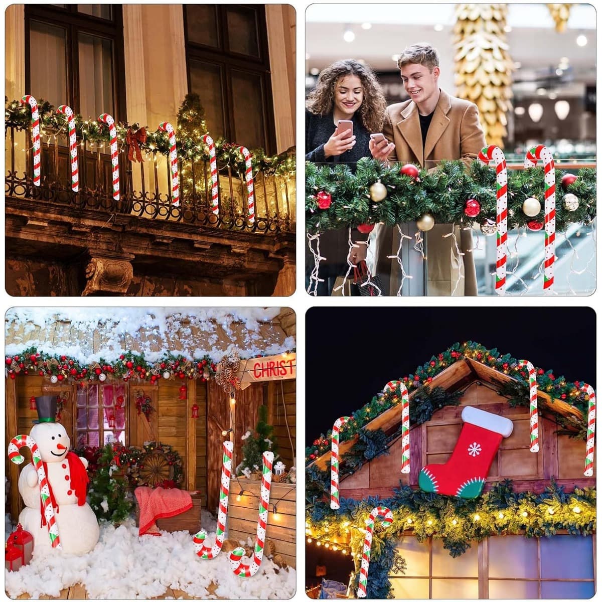 Aufblasbare Zuckerstangen
