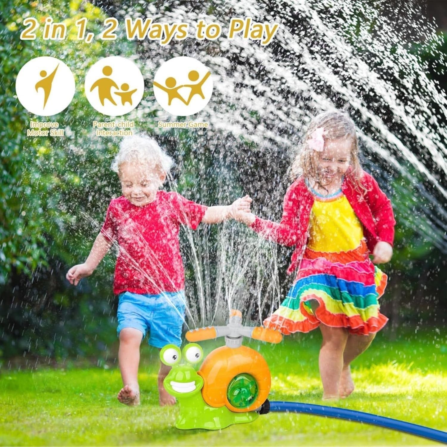 Wassersprinkler-Spielzeug Schnecke