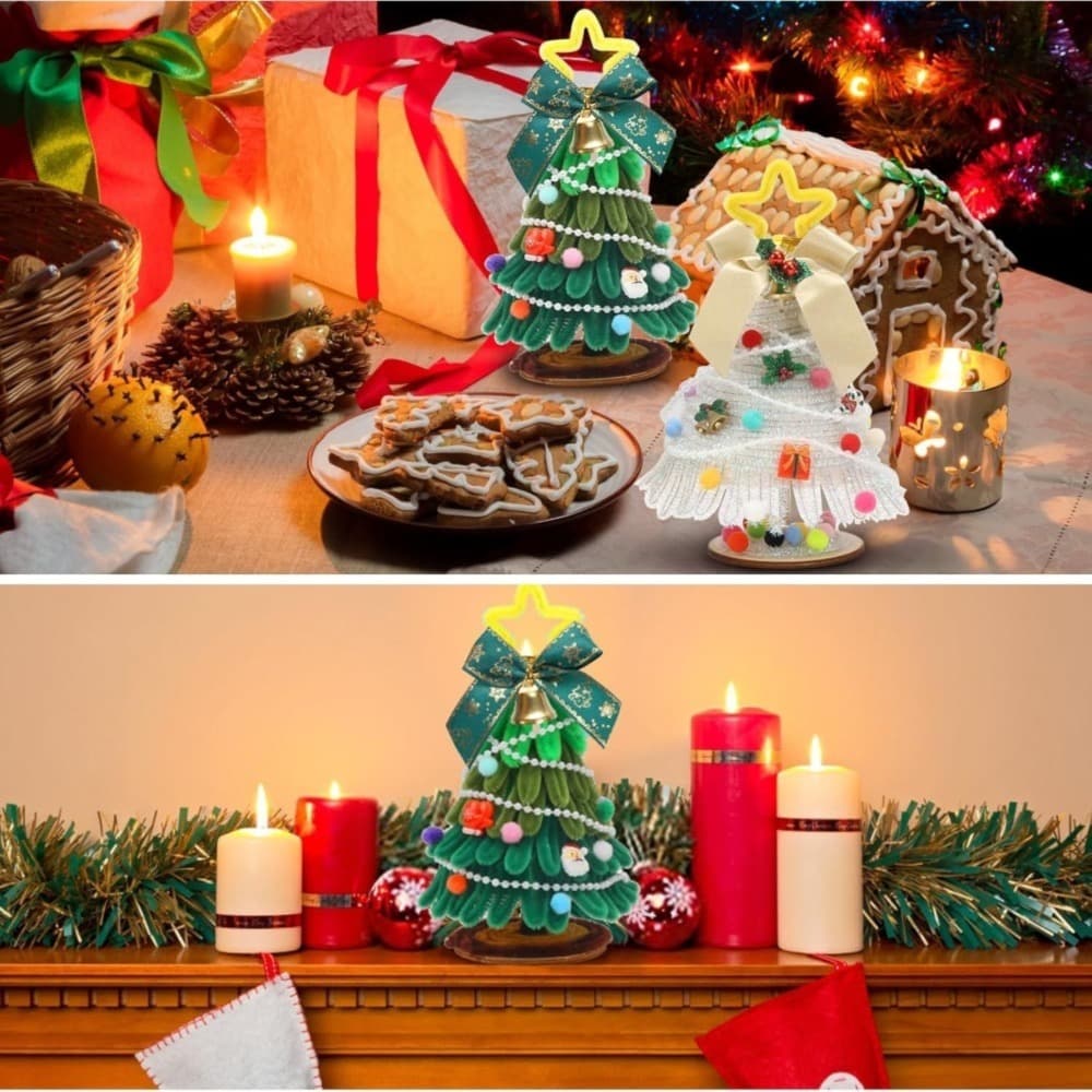 Bastelset Weihnachtsbaum aus Draht