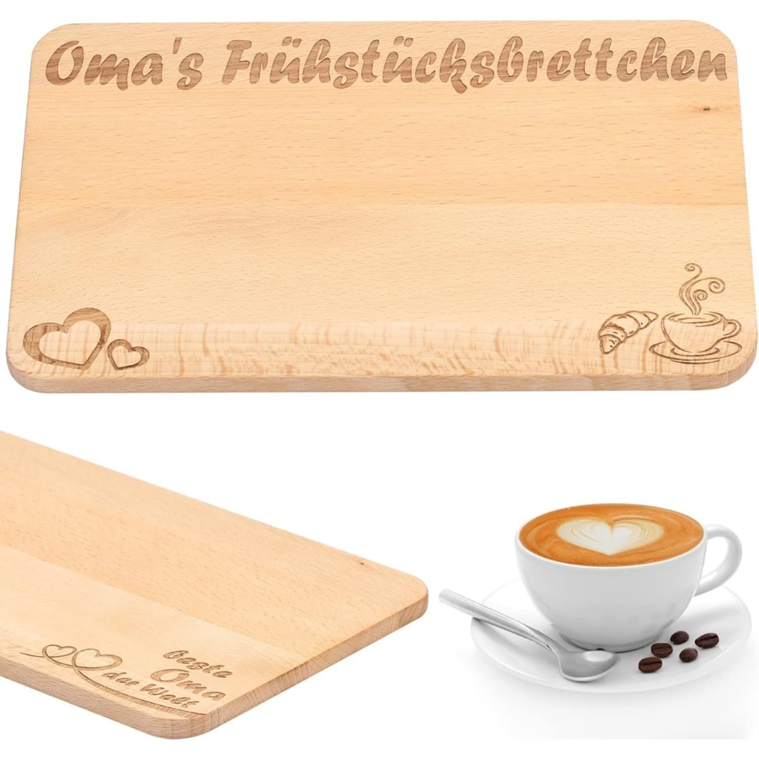 Frühstücksbrett für die Oma