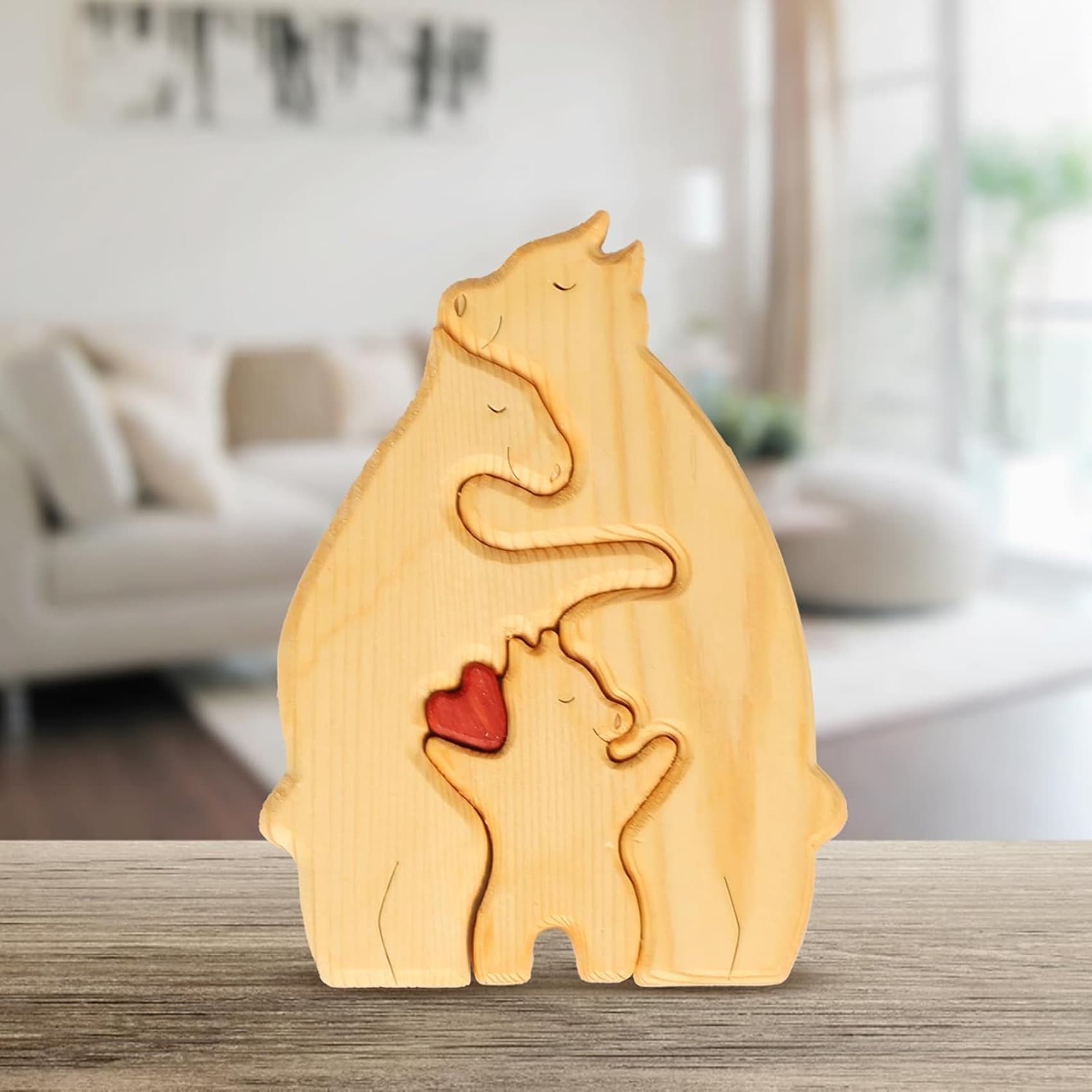 Holzpuzzle Bärenfamilie
