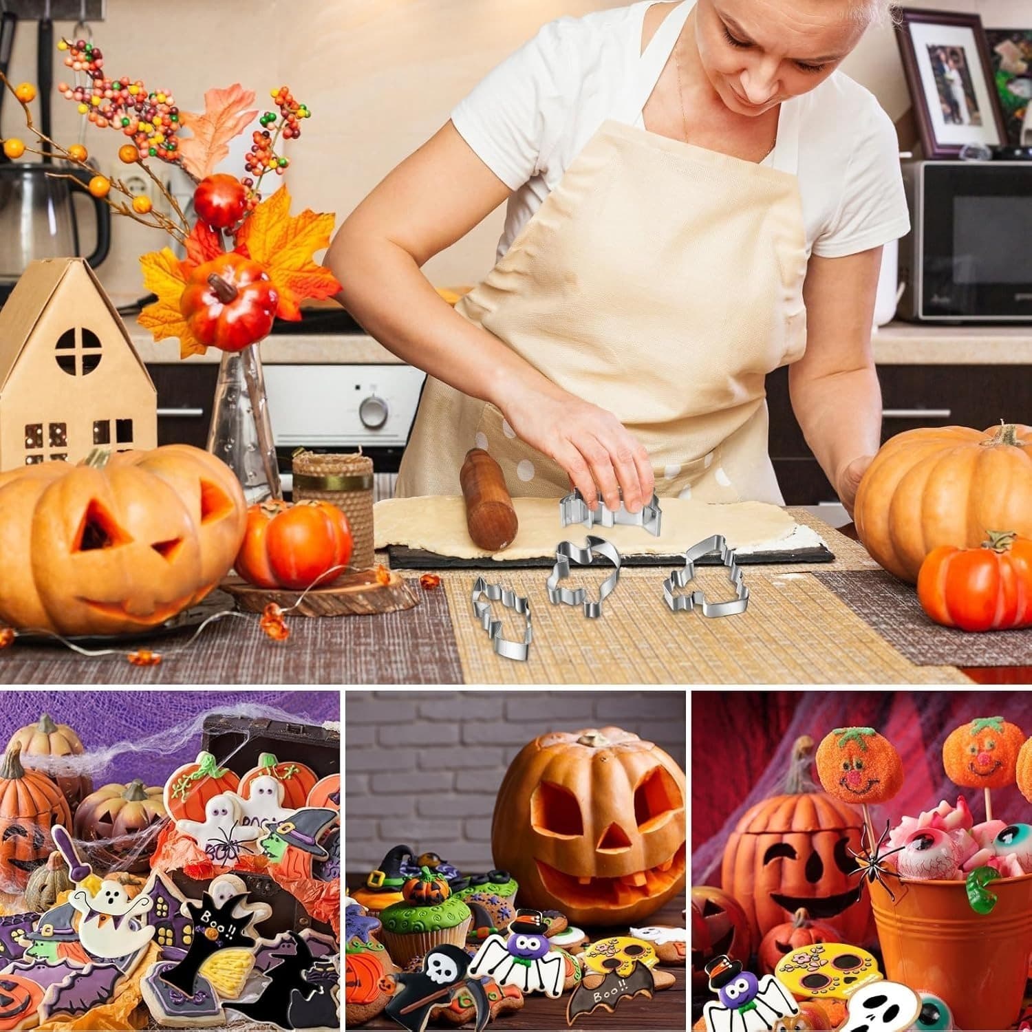 Halloween-Ausstechformen