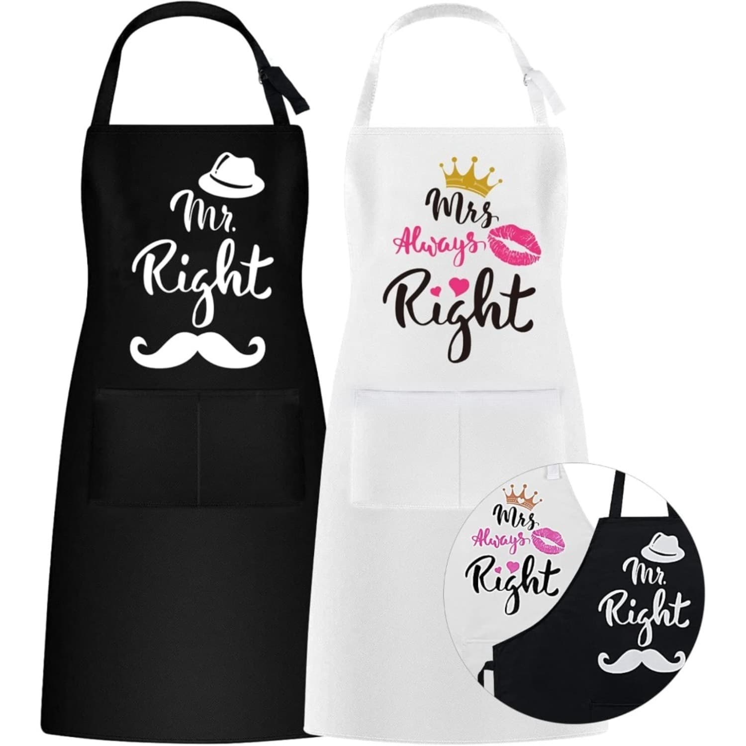 Küchenschürzen „Mr & Mrs“