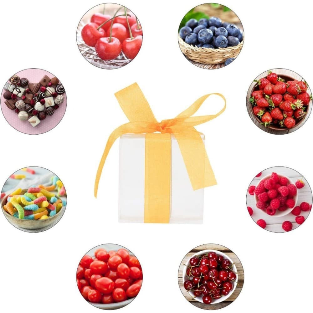 Transparente Geschenkboxen