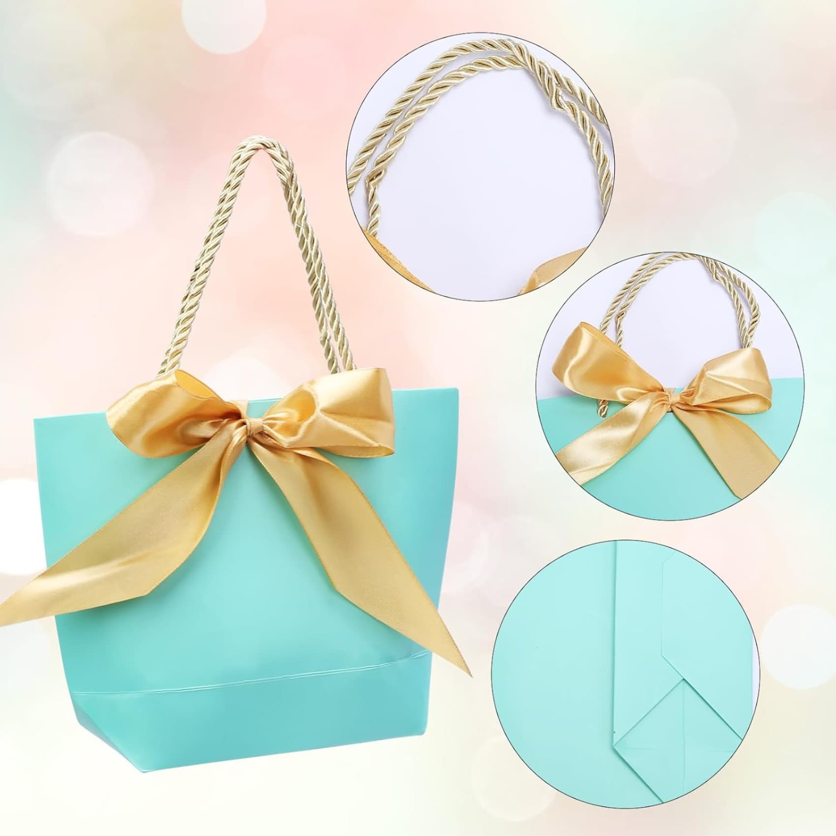 Geschenktüten mit Schleifen