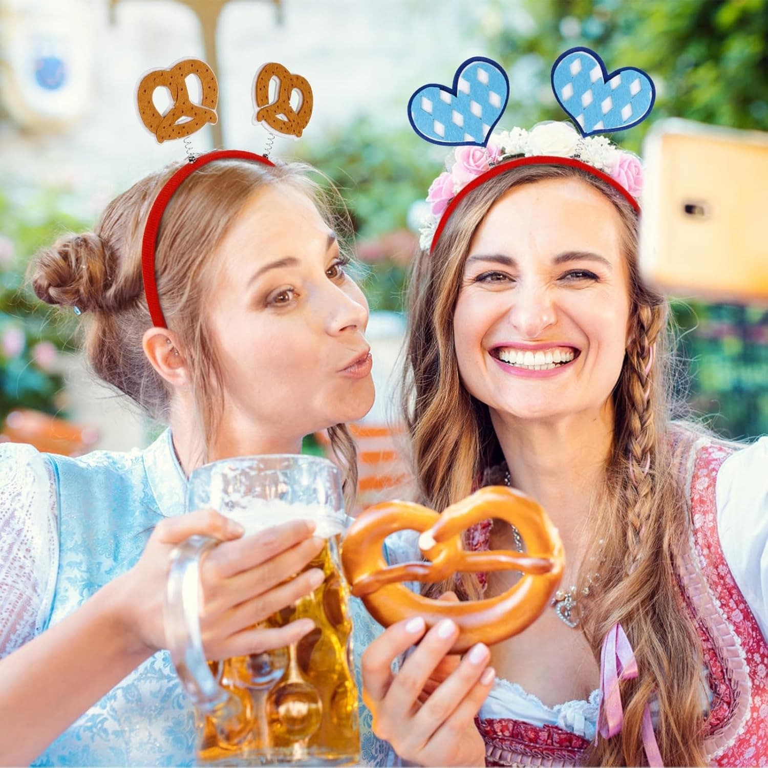 Oktoberfest-Haarreif-Set